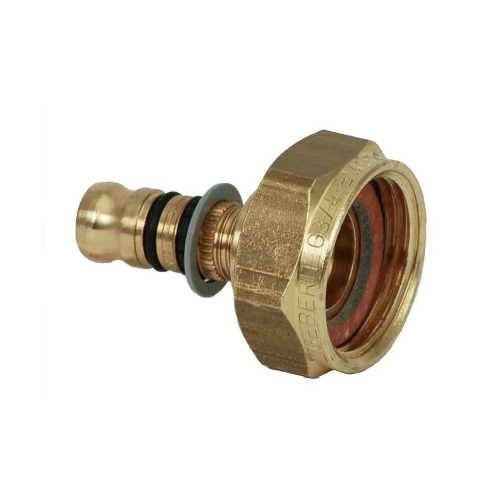 GEBERIT Wasserrohr Geberit Mepla Übergang mit Überwurfmutter (Rotguss) 20 mm - 1/2"