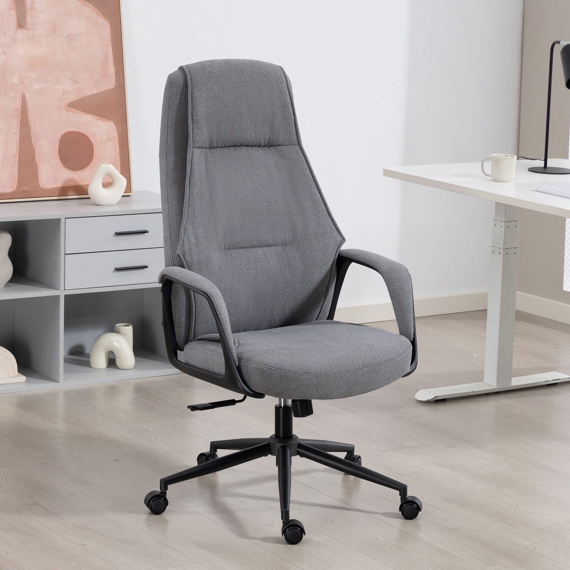 Duo Collection Chefsessel Arjen (1 St), Hochwertiger Filzstoffbezug