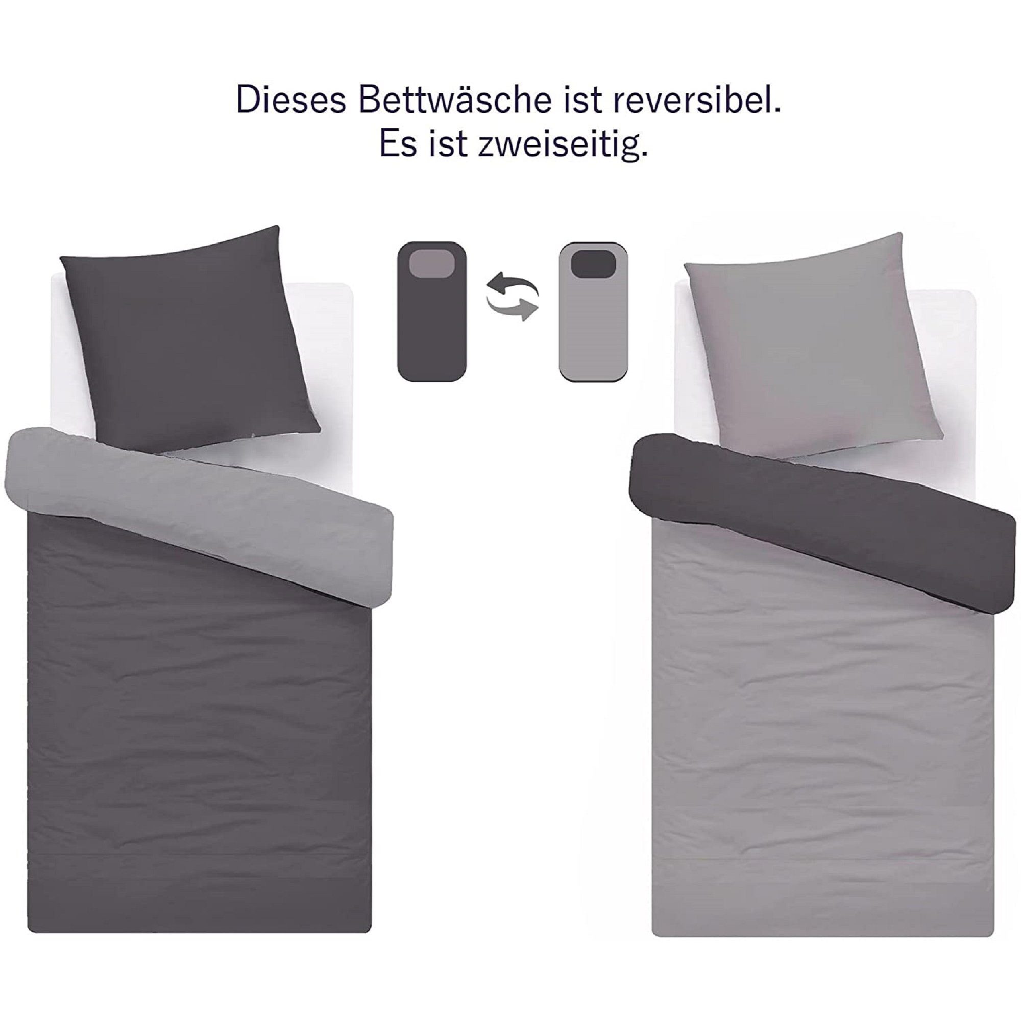 Brielle Bettwäsche Brielle Flanell Bettwäsche-Set aus günstig online kaufen