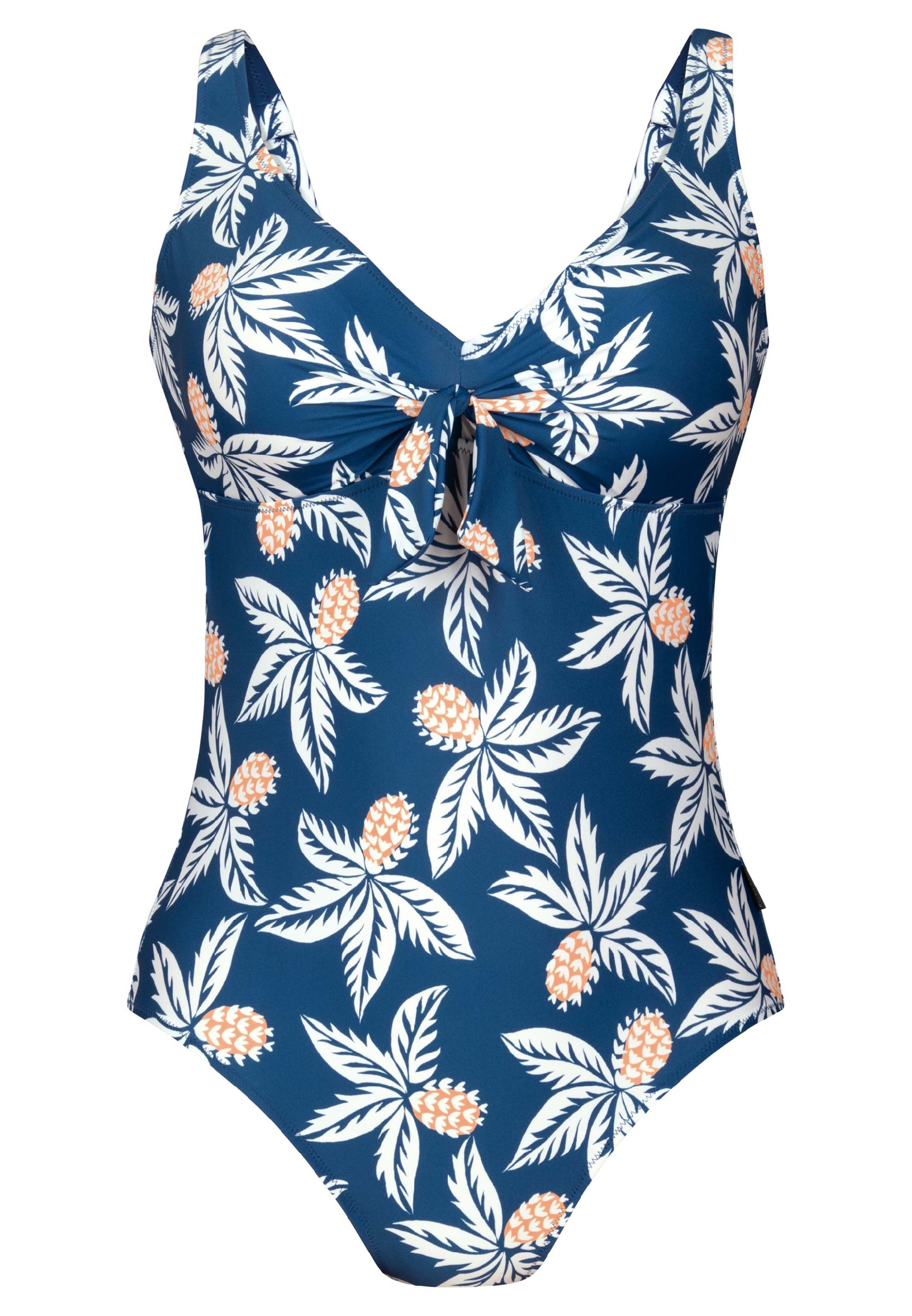 Rosa Faia Badeanzug »Blue Beach Nice - Olivia« (1-St) Badeanzug -  Blickdichte, formende Cups, Verstellbare Träger, Mit tiefem Rückenausschnitt