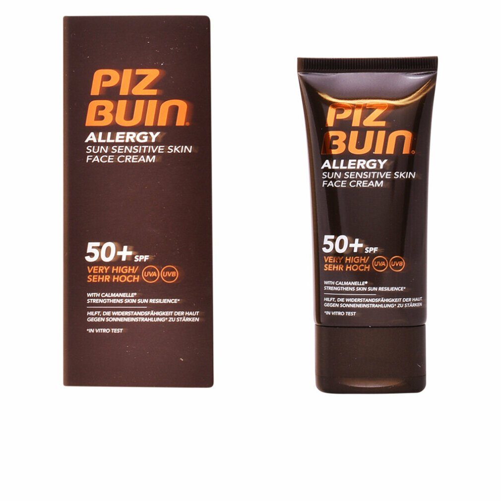 Piz Buin Sonnenschutzpflege Sensitive Allergy Sun Buin Face Skin Piz SPF50 Crm