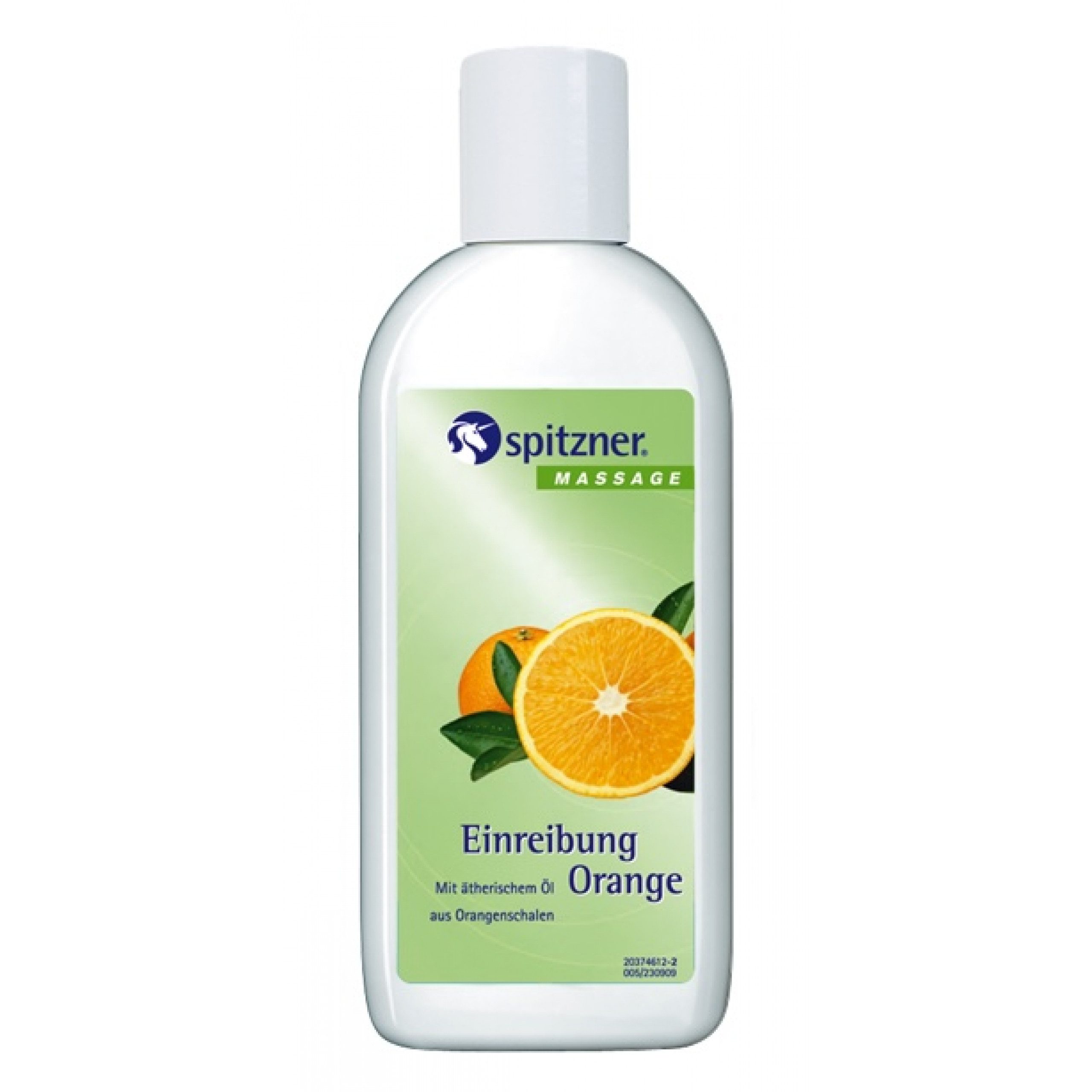 Spitzner Massageöl Spitzner Einreibung Orange 200 ml angenehm kühlend