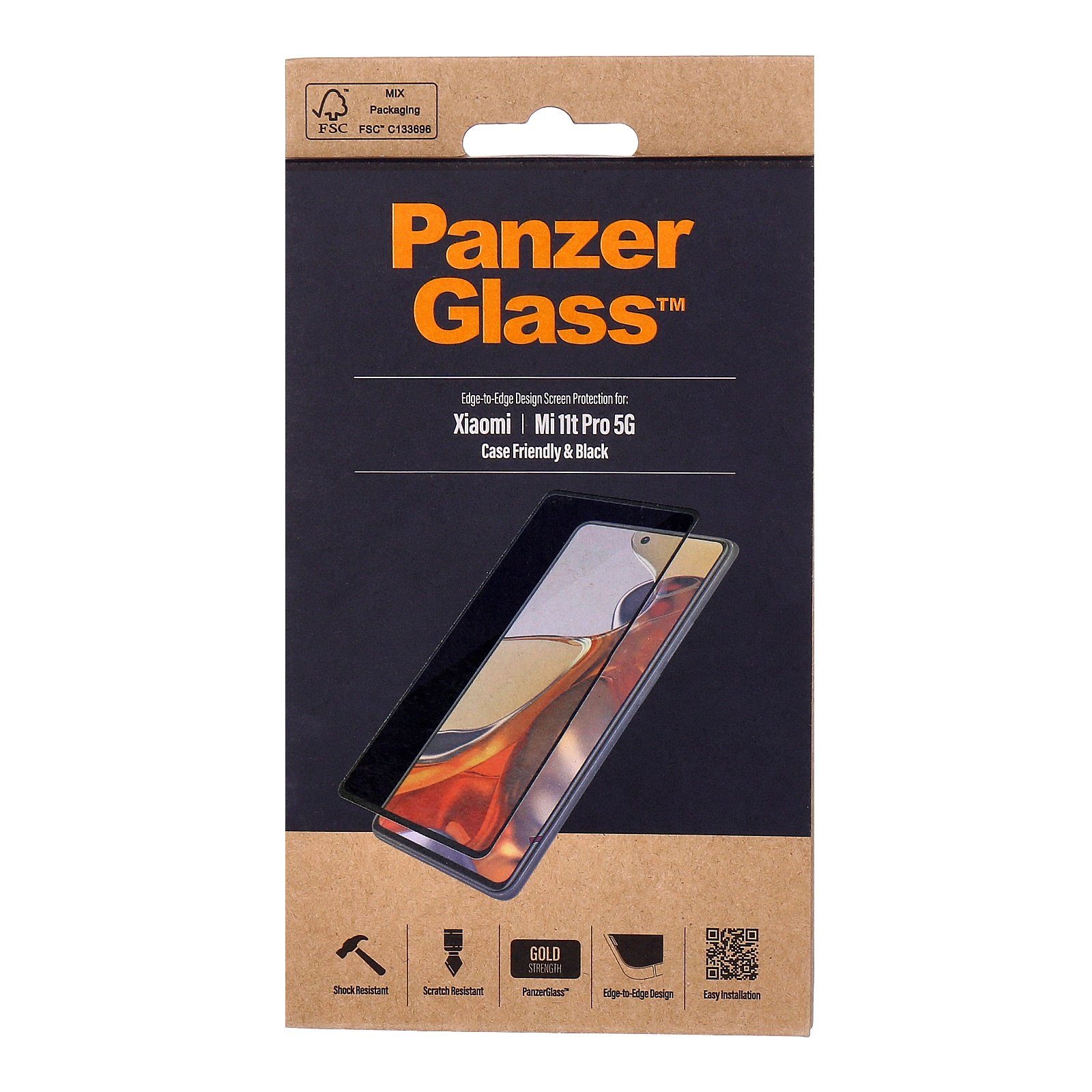 PanzerGlass E2E Schutz - Xiaomi Mi 11t Pro 5G, Displayschutzglas
