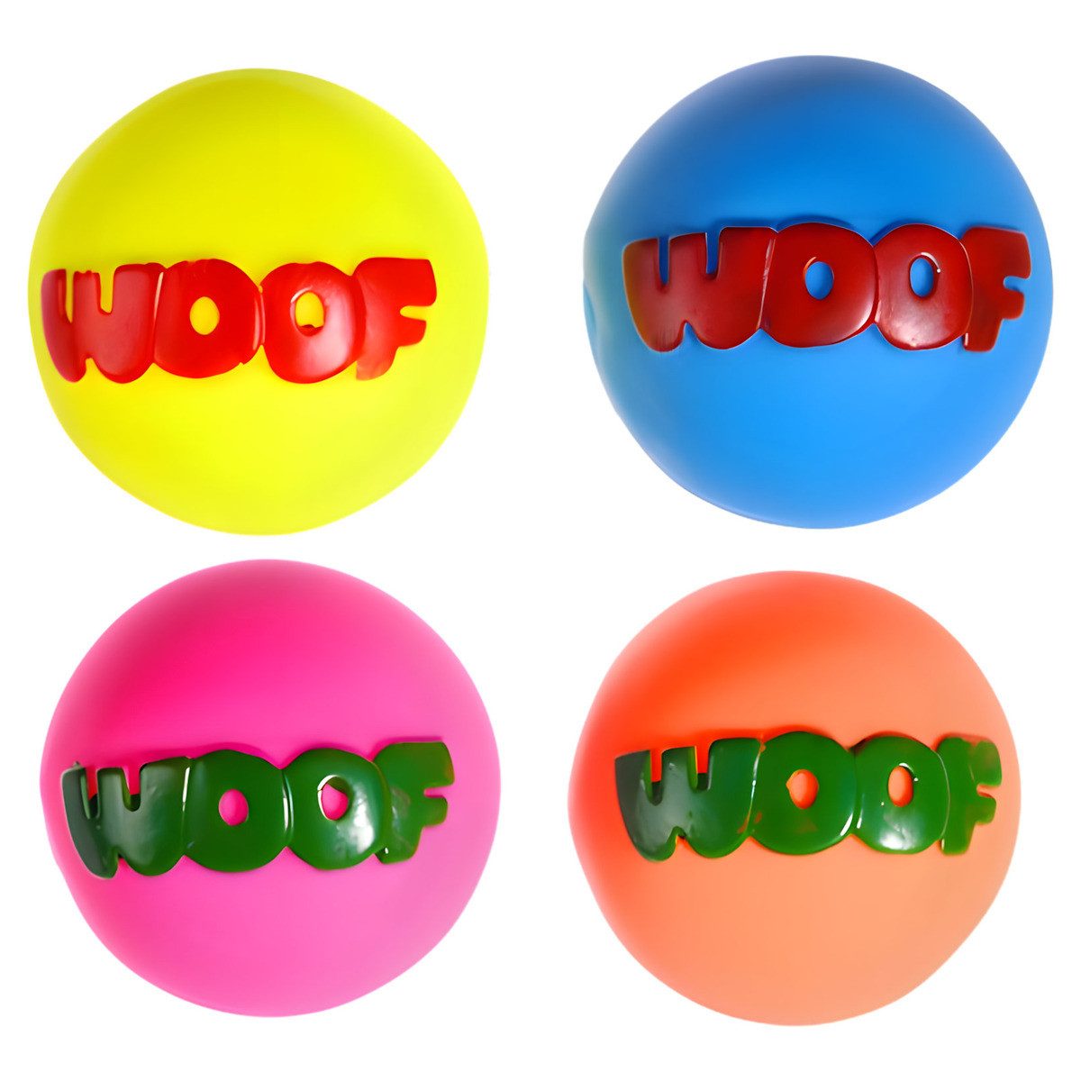 Pettimania Tierball Hundespielzeug Woof Ball