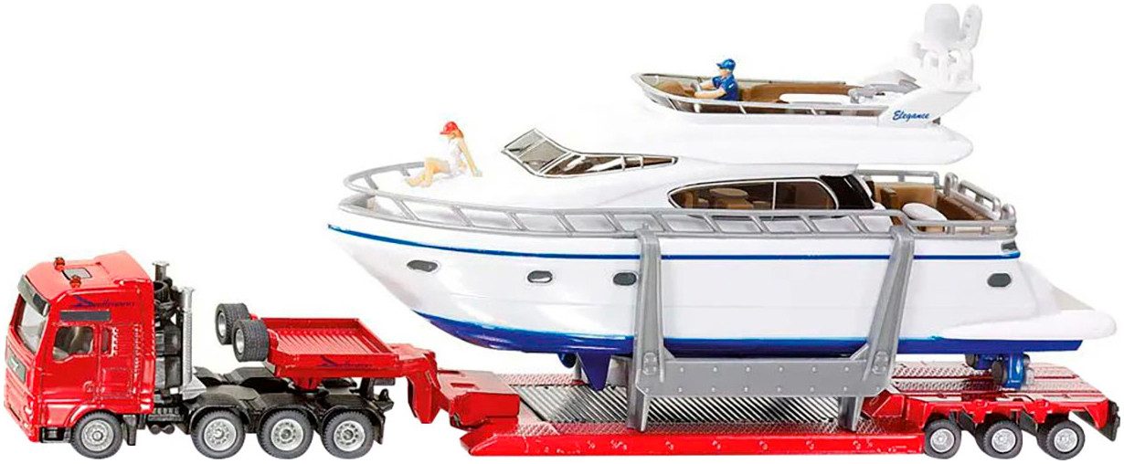 Siku Spielzeug-LKW SIKU Super, MAN Schwertransporter mit Yacht (1849) günstig online kaufen