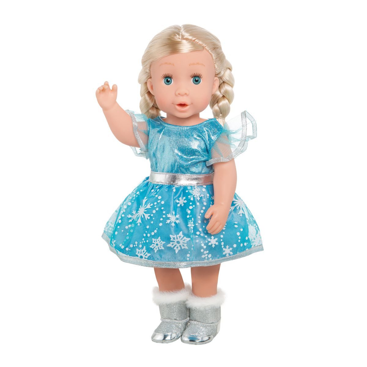 Heless Puppenkleidung Puppenkleid Eisprinzessin Größe 35-45cm