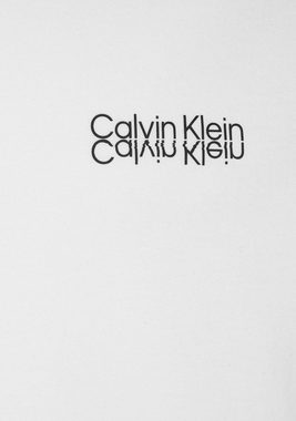 Calvin Klein Langarmshirt MIRRORED LOGO