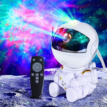 HYTIREBY Diaprojektor Astronaut Sternenhimmel Projektor LED Sternenprojektor, Geschwindigkeit 360° Rotation für Kinder und Erwachsene Schlafzim