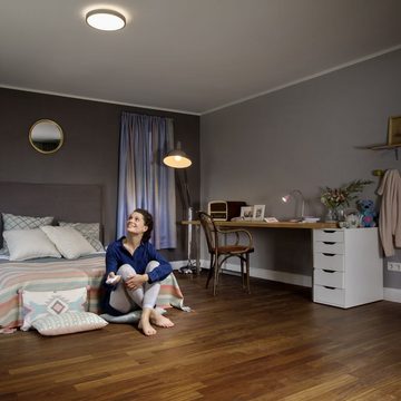 Ledvance LED Deckenleuchte LED Wand- und Deckenleuchte Orbis 16,5W 1000lm, Fernbedienung: Ja, Leuchtmittel enthalten: Ja, fest verbaut, LED, warmweiss, Deckenlampe, Deckenbeleuchtung, Deckenlicht