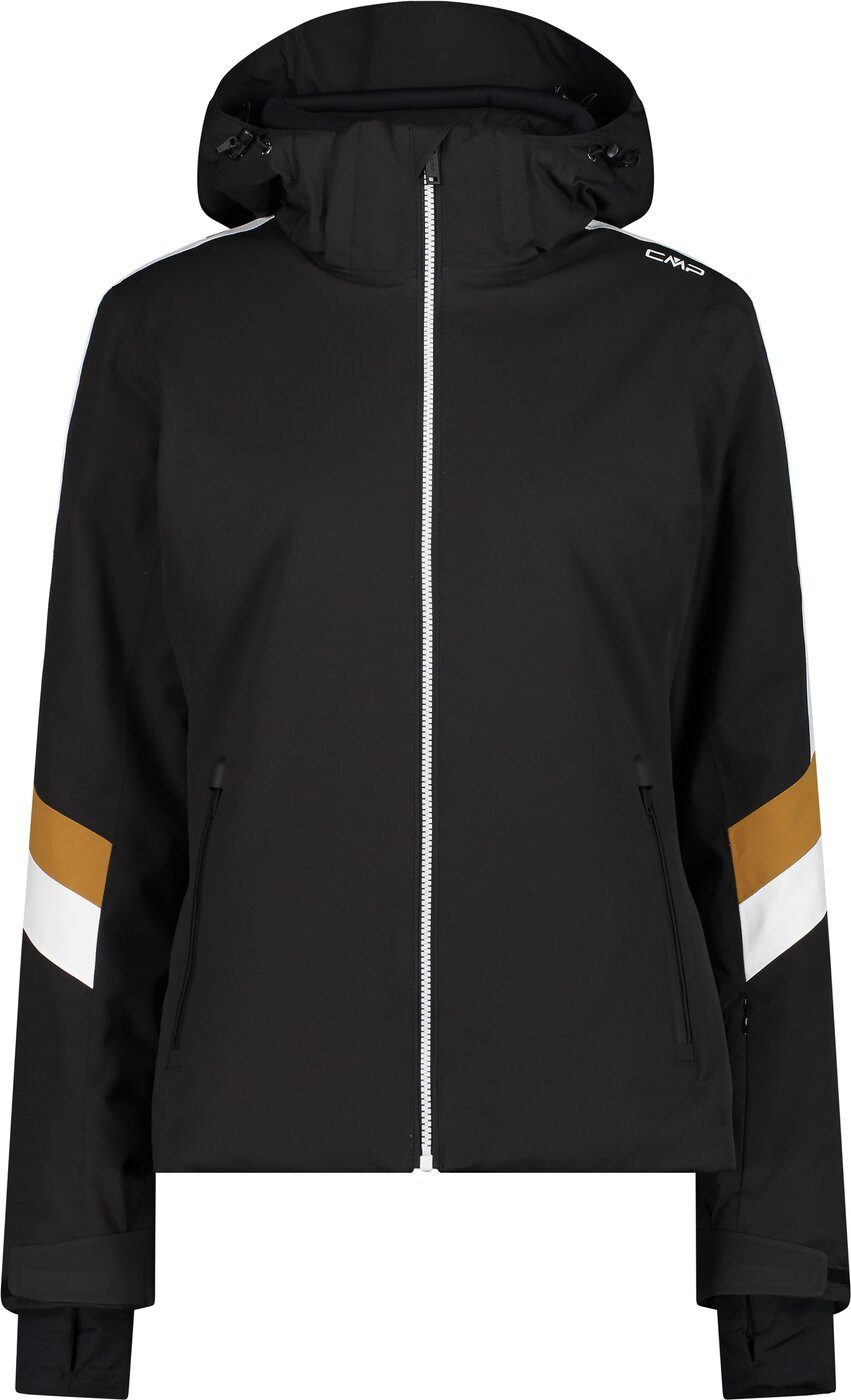 CMP Skijacke WOMAN JACKET ZIP HOOD NERO