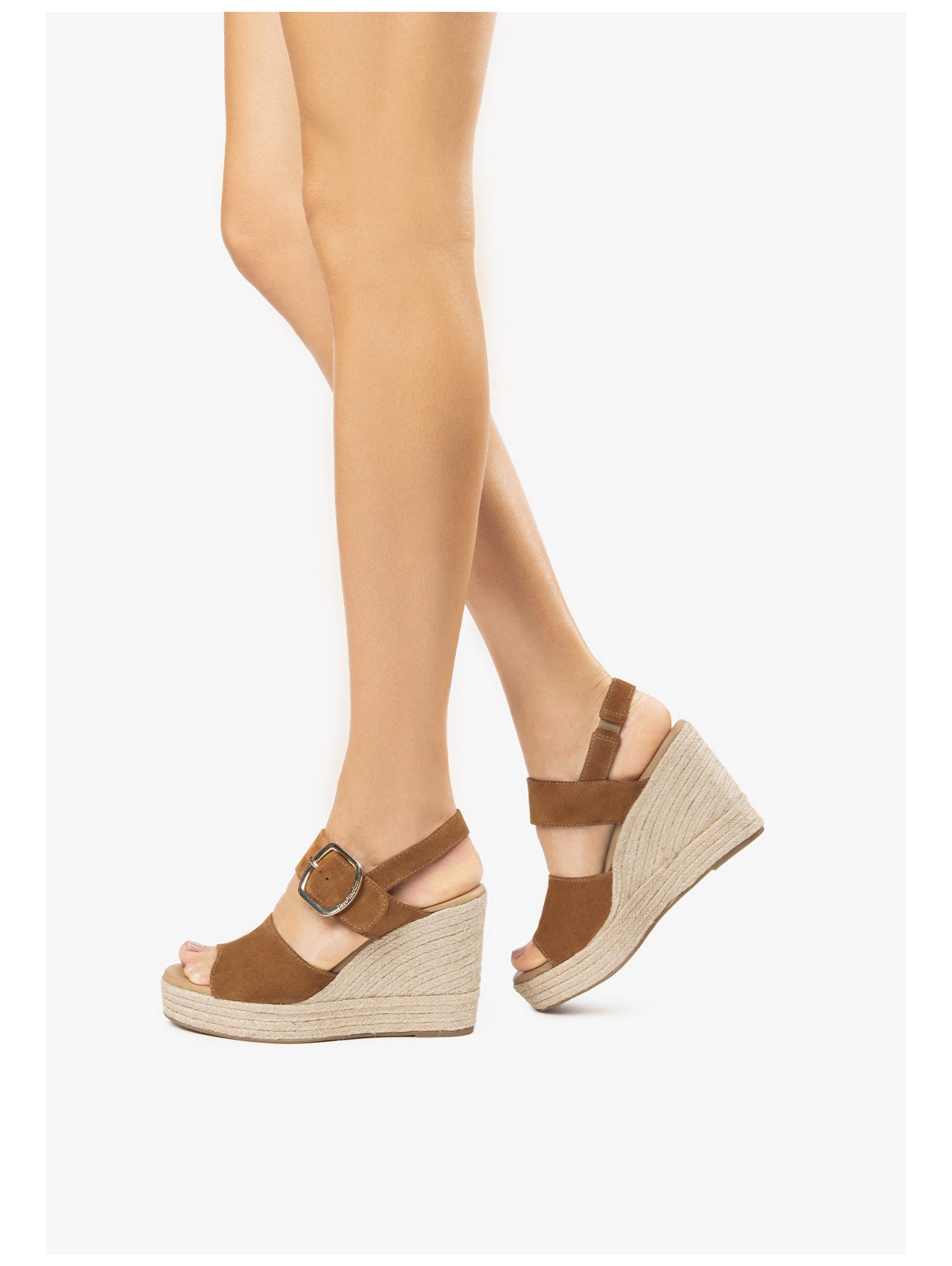 Nero Giardini Nero Giardini Sandalen Veloursleder Keilsandalette