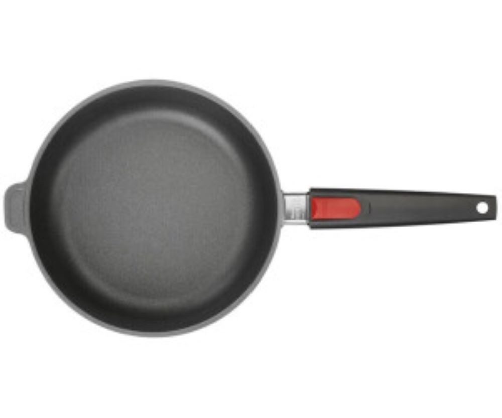 WOLL Servierpfanne Norbert Woll Hochrandpfanne Nowo Titanium Induction 26 cm Schwarz, (Hochrandpfanne)