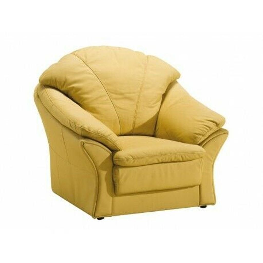 in Gelb 3+1 JVmoebel Couchgarnitur Weiße | 2tlg., Sofa Moderne | Luxus Gelb Sofas Gelb Made Europe Möbel