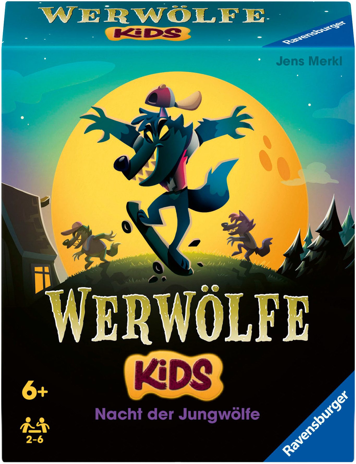Ravensburger Spiel Werwölfe - Nacht der Jungwölfe, Made in Europe