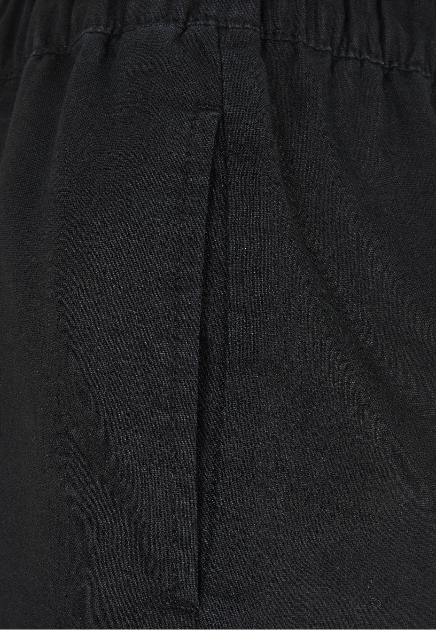 URBAN CLASSICS Shorts Urban Classics Damen Ladies Linen Mixed Shorts (1-tlg)