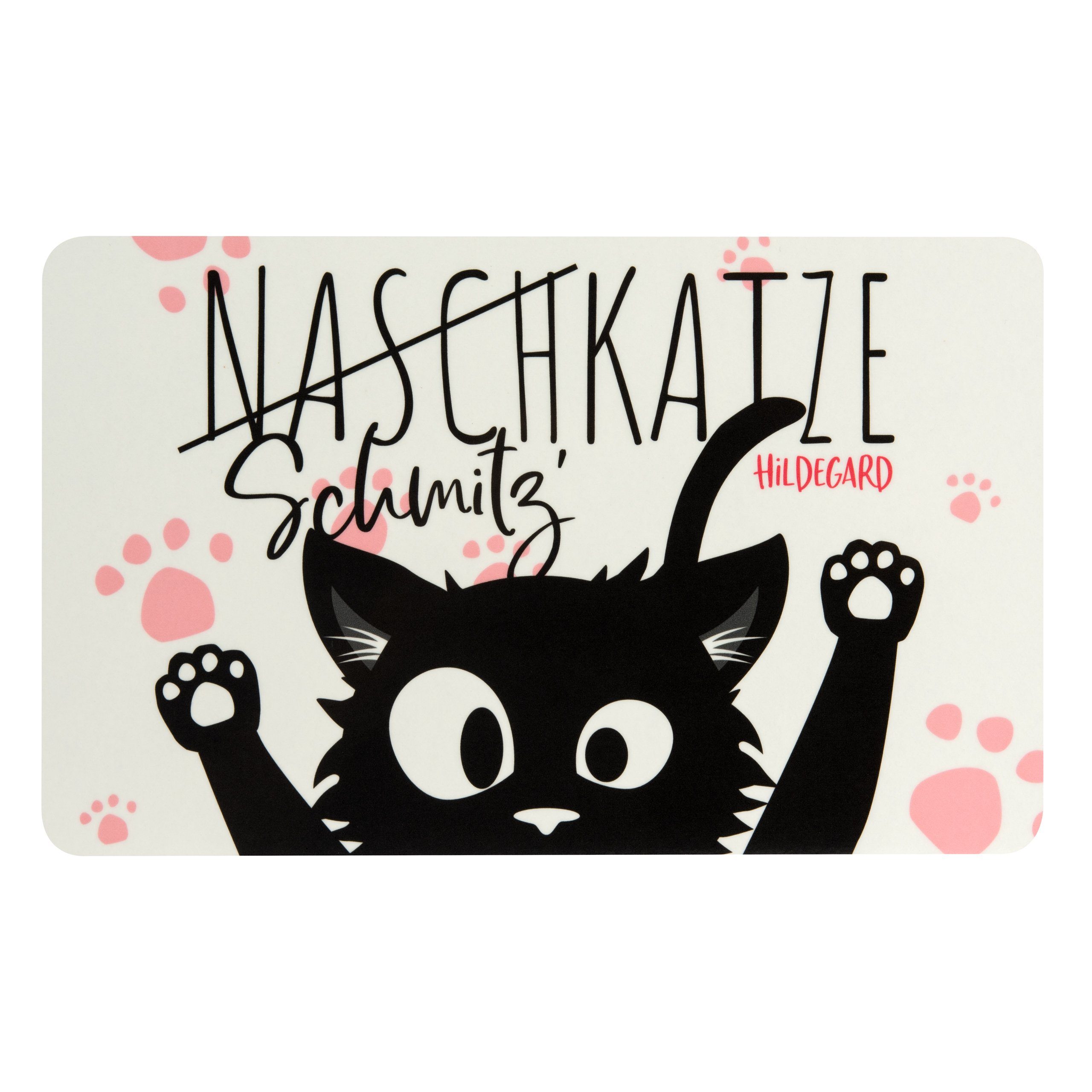Labels® Naschkatze - Frühstücksbrett Resopal Schmitz Ralf Hildegard, Brettchen United