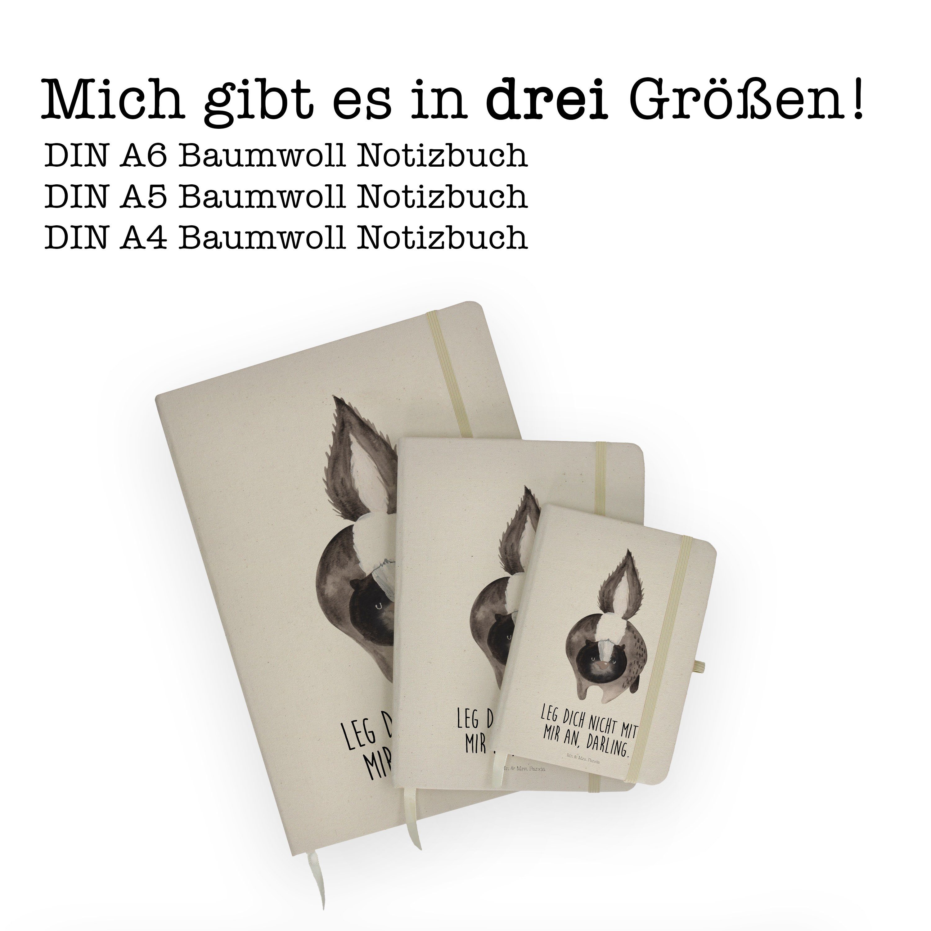 Mr. & Mrs. Mrs. Angriff Geschenk, Notizbuch Transparent Panda - - Mr. Drohung, Wildtier, Notizh Stinktier Panda &