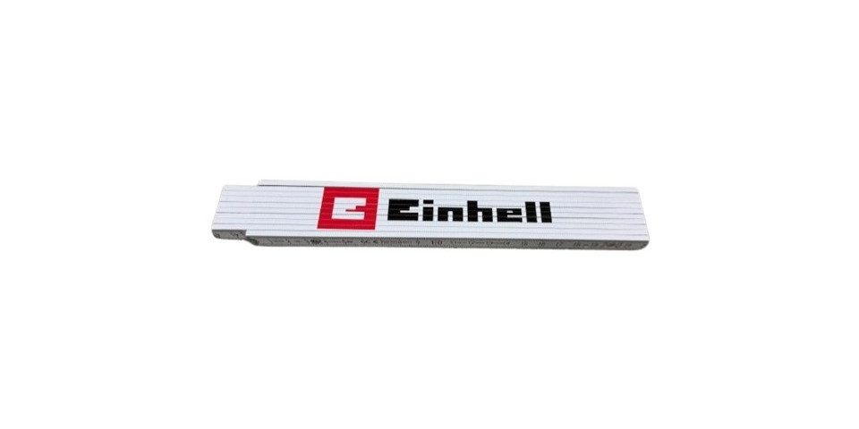 Einhell Zollstock Einhell Zollstock Gliedermaßstab Holz 2 Meter