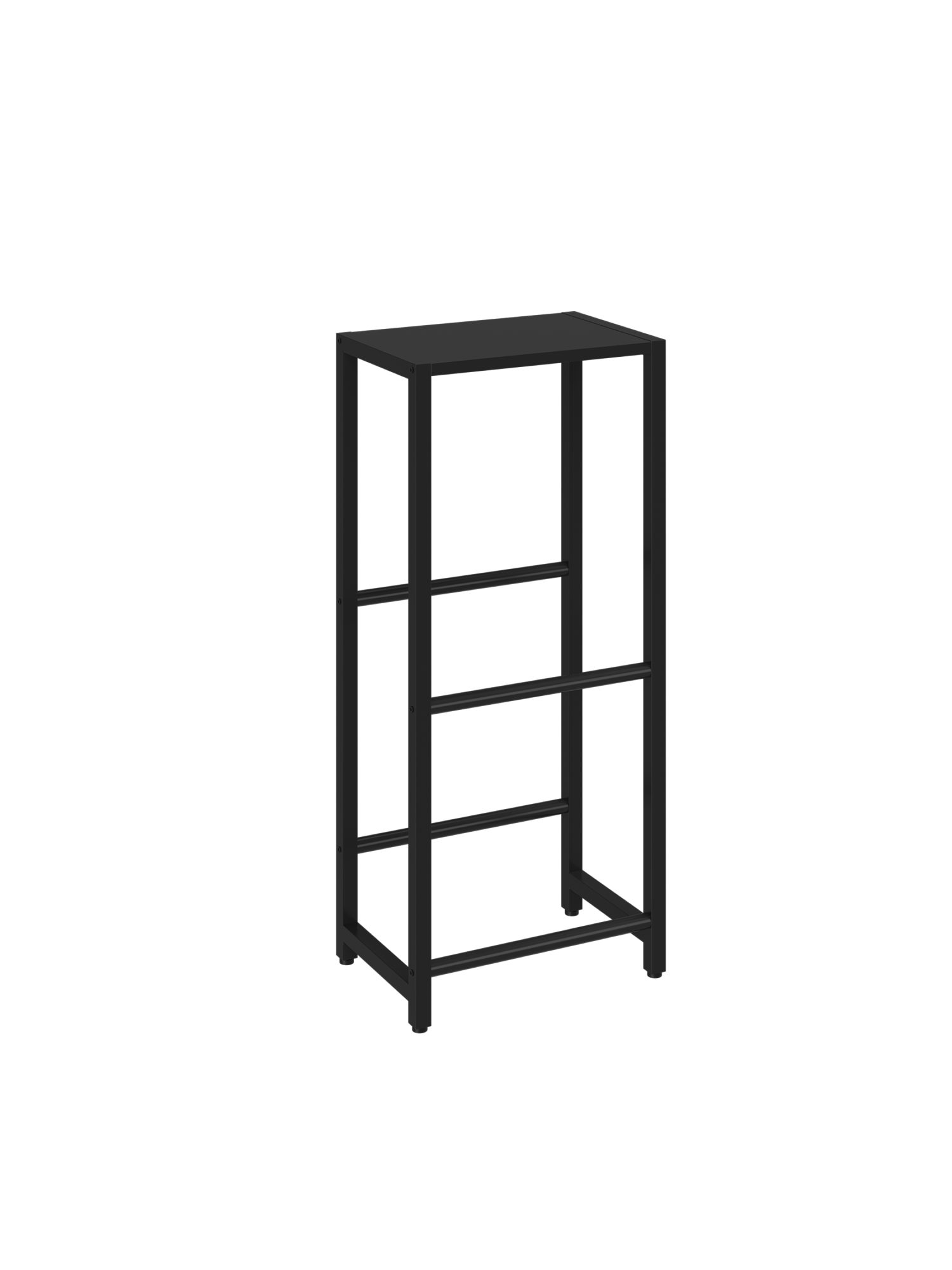 STEELSØN Бутылкиregal Macondo mit Ablage, 2 Kisten, Getränkekistenregal aus Metall, auch verfügbar für 4 & 6 Kisten