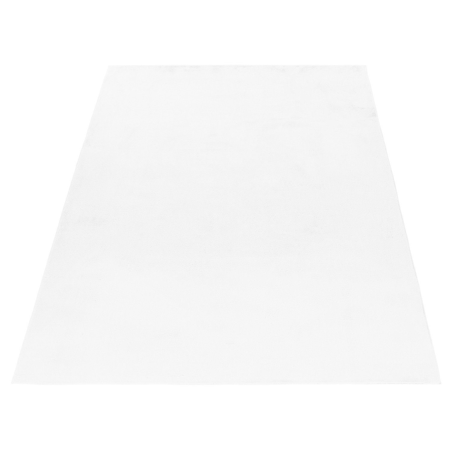 Stilvoll Günstig Hochflor-Teppich Teppich für den Flur oder Küche Unicolor - Einfarbig, Läufer, Höhe: 20 mm