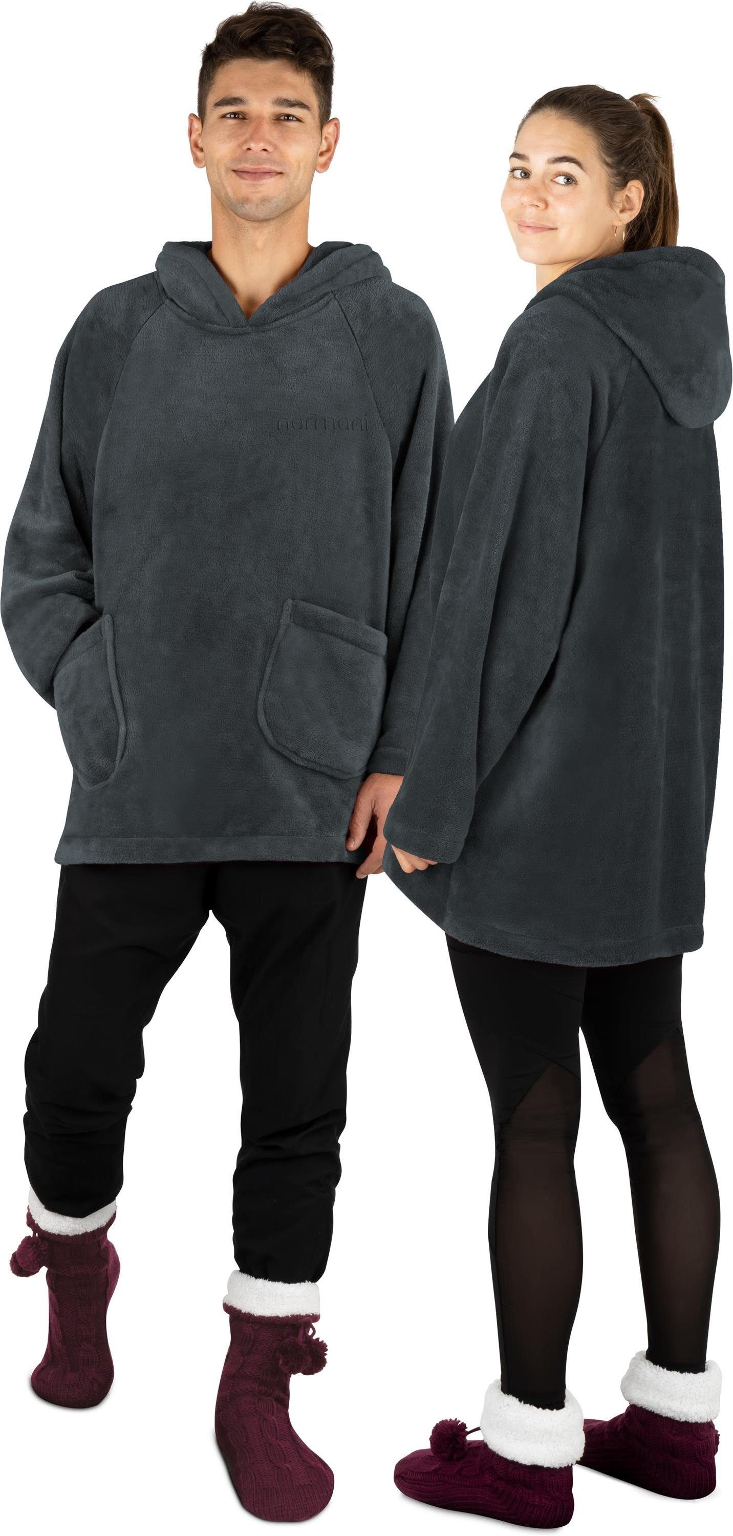 normani Sweatshirt Oversize Unisex Sweatshirt Dunkelgrau | Sweatshirts