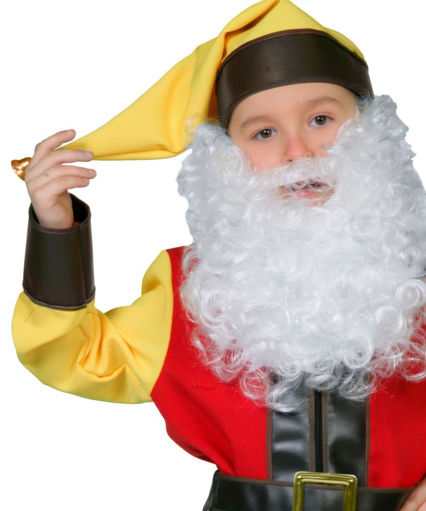 Karneval-Klamotten Kostüm Zwerg Kinder Wichtelkostüm mit Zwergenmütze, buntes Zwergen Kinderkostüm Junge Mädchen Märchen sieben Zwerge Kobold