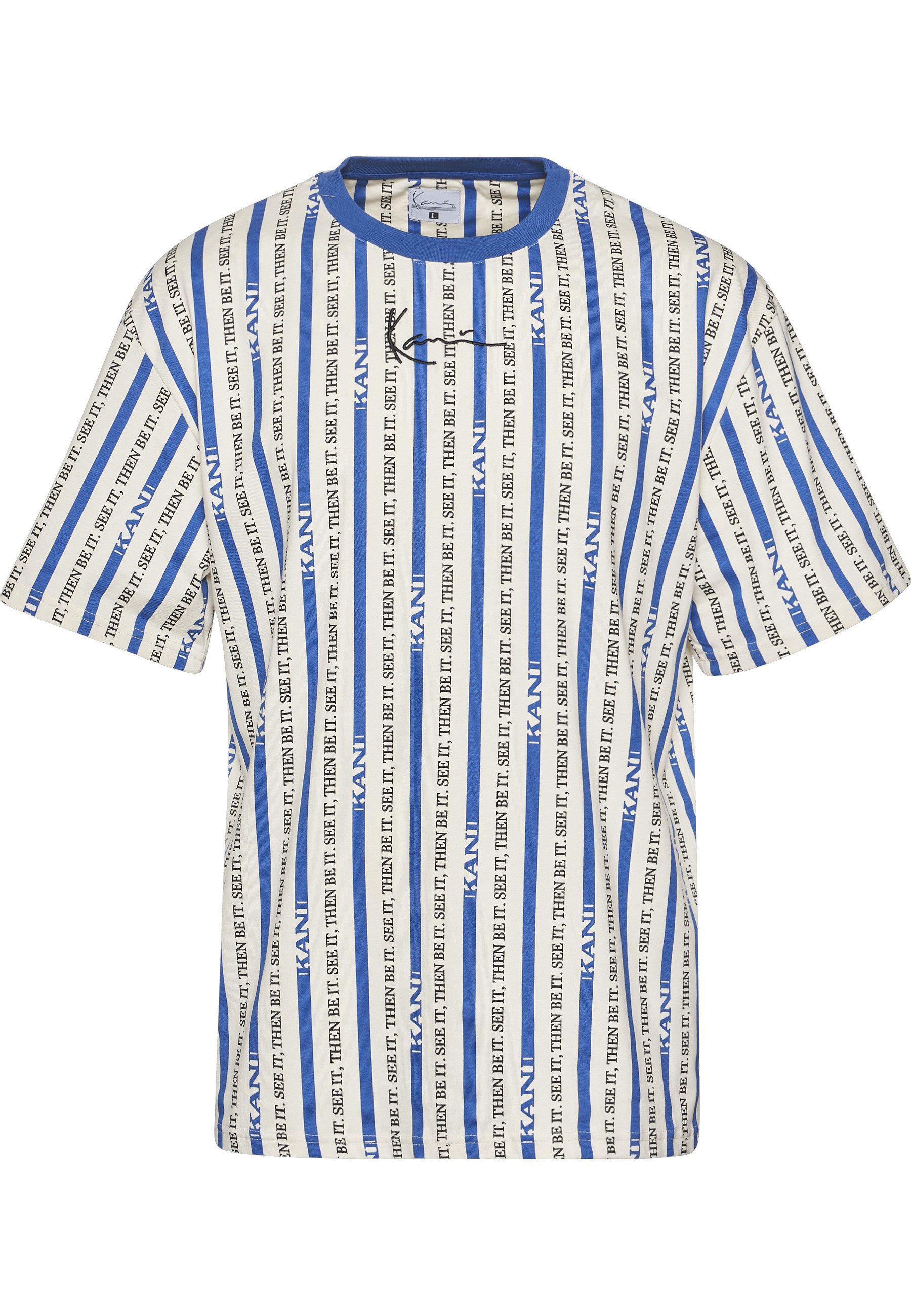 Karl Kani T-Shirt Karl Kani Herren KM232-034-1 KK Small Signature Logo Stri günstig online kaufen