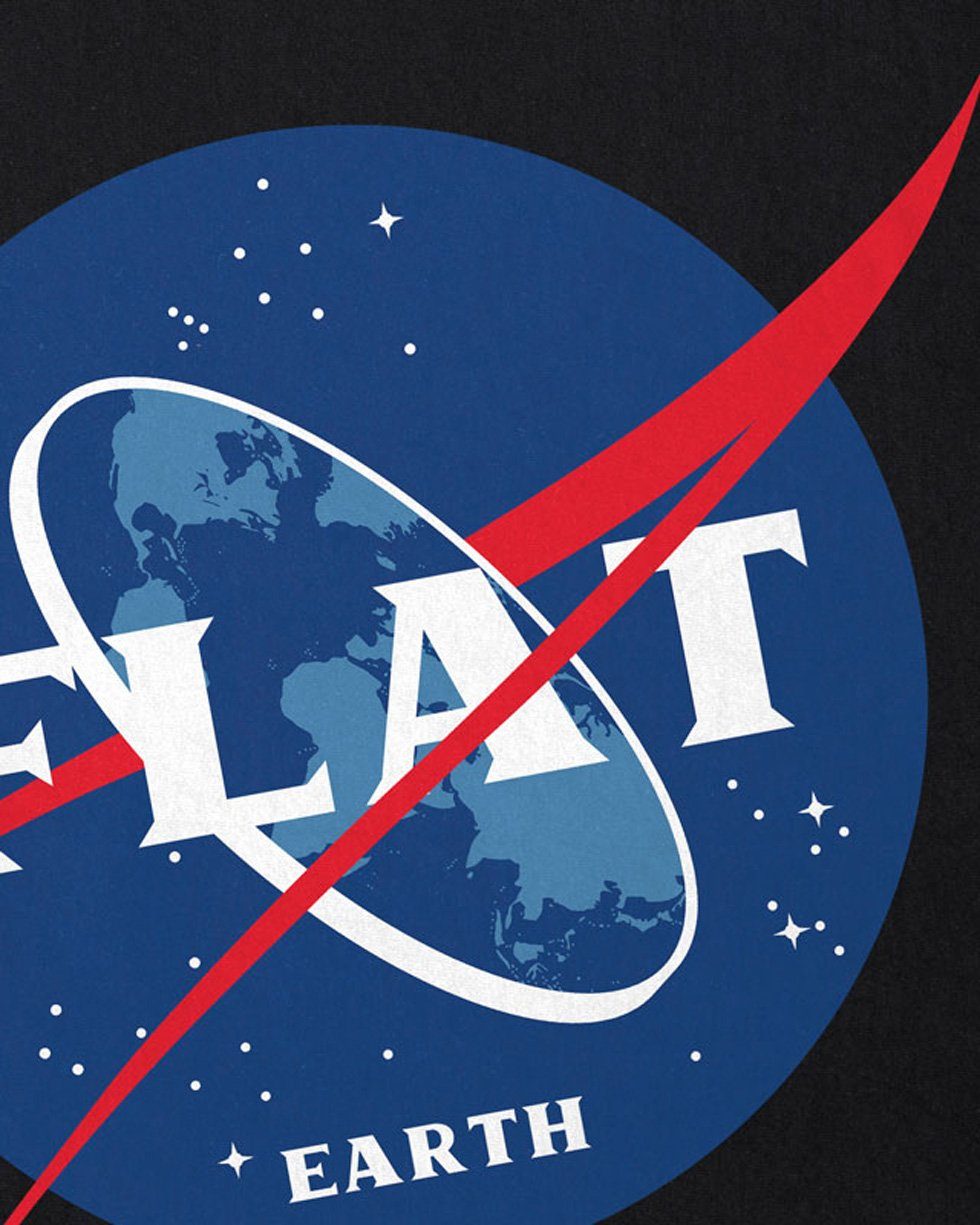 Earth style3 Herren fernrohr Flat astronomie schwarz Print-Shirt T-Shirt weltraum