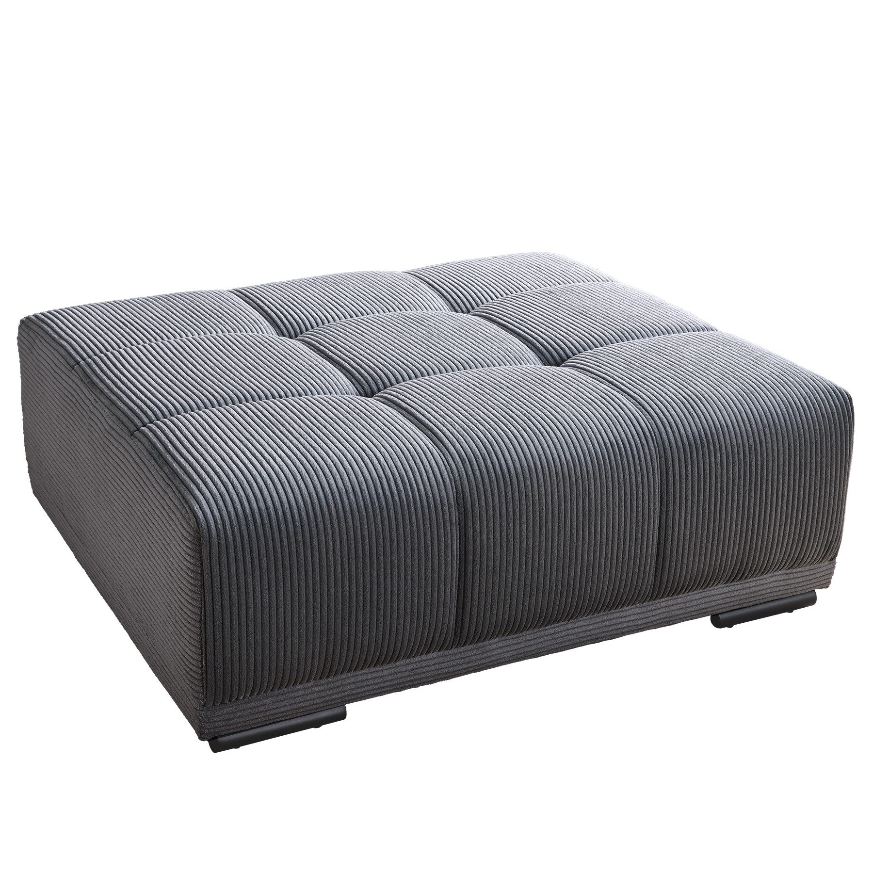 riess-ambiente Fußhocker ELEGANCIA 110cm anthrazit (Einzelartikel, günstig online kaufen