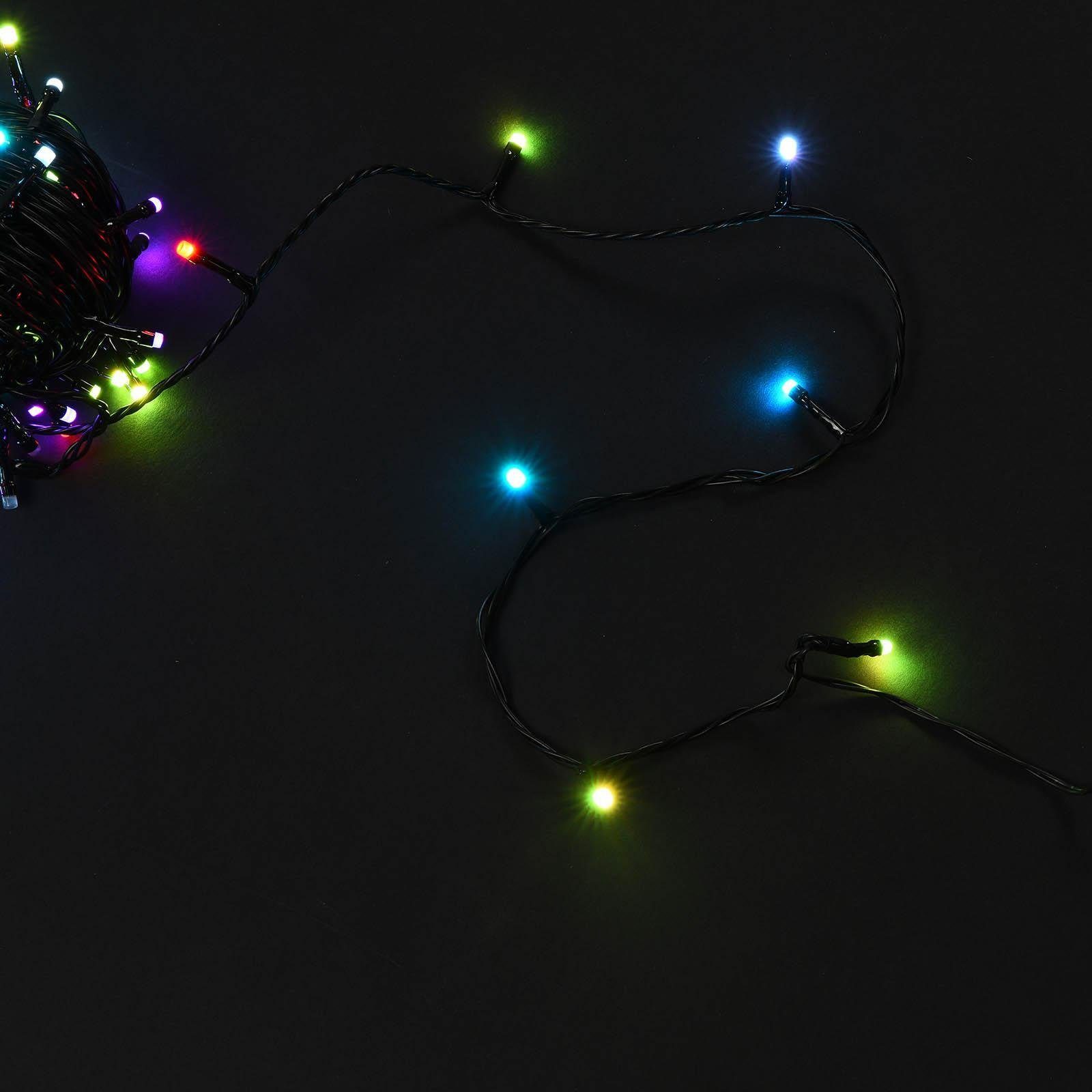 Depot LED-Lichterkette Outdoor-LED-Lichterkette mit App-Steuerung, aus  Kunststoff, Polyester, Kupfer, Polyvinylchlorid, L 25 Meter