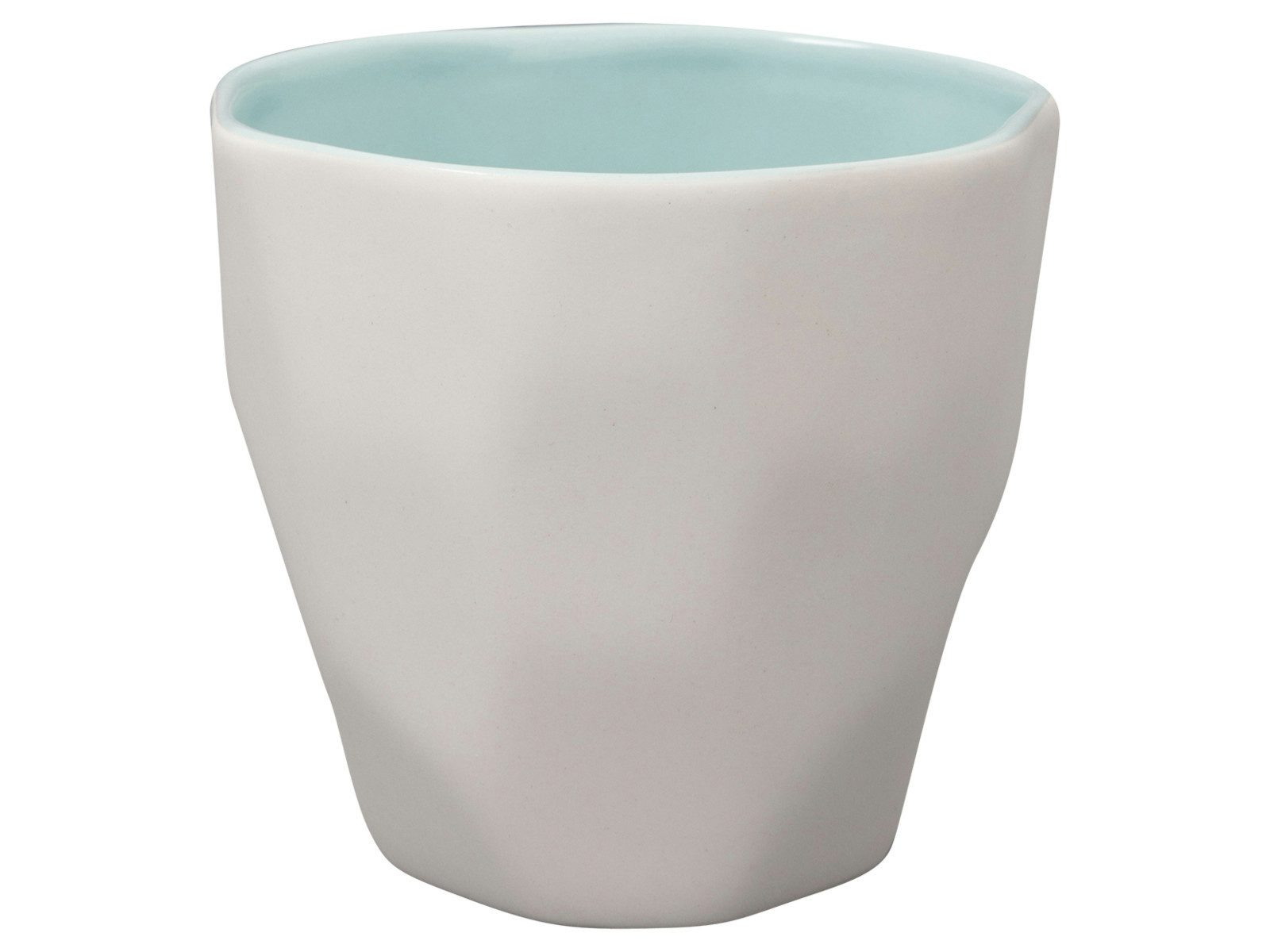 Greengate Кружки Elements Latte Cup pale blue 0,35l, Steingut