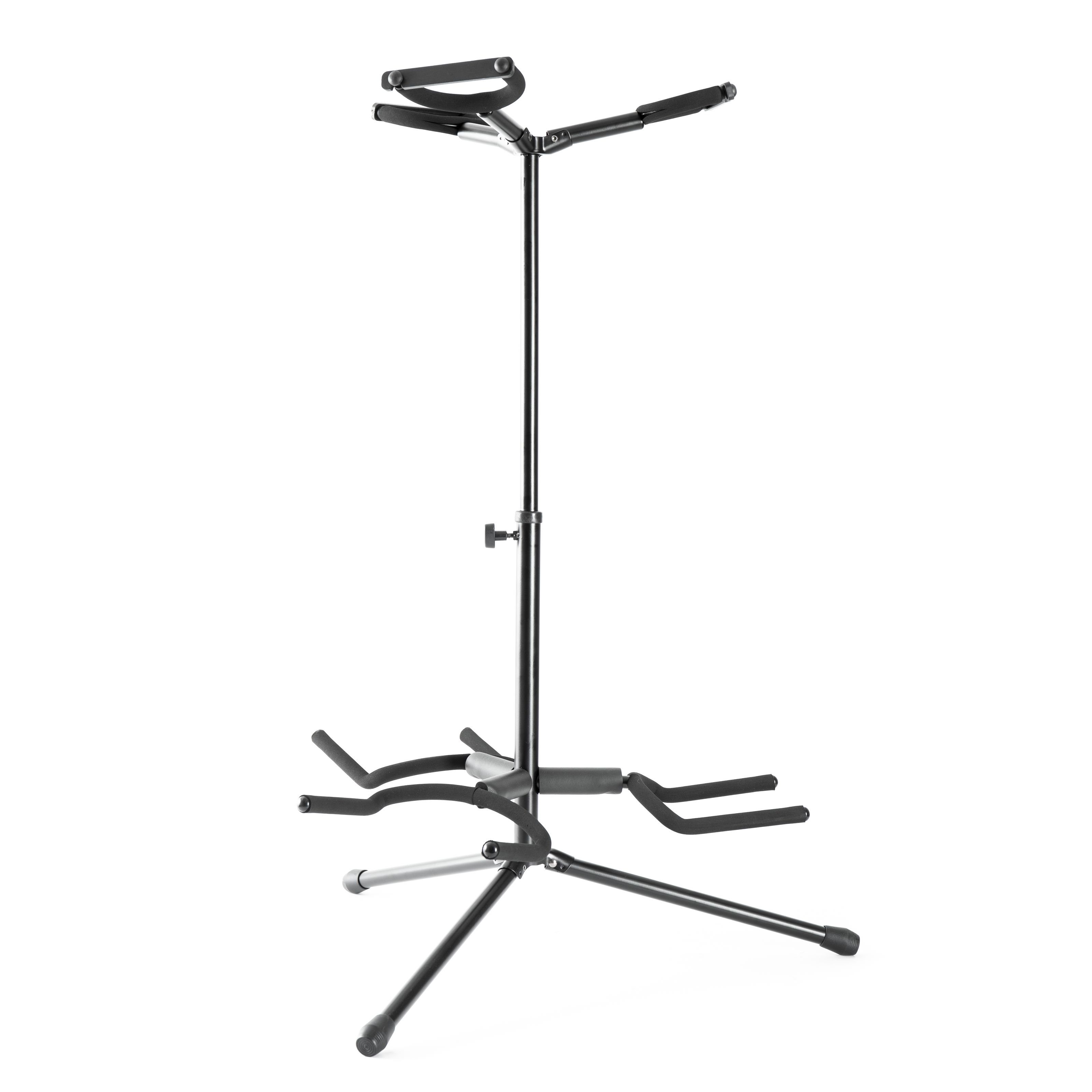 MUSIC STORE Gitarrenständer, (Triple Lockable Universal Gitarrenständer Ständer für 3 E-/Westerngitarren kompatibel mit allen Marken -, Zubehör, Ständer), Gitarrenständer, Triple Lockable, Universal Gitarrenständer