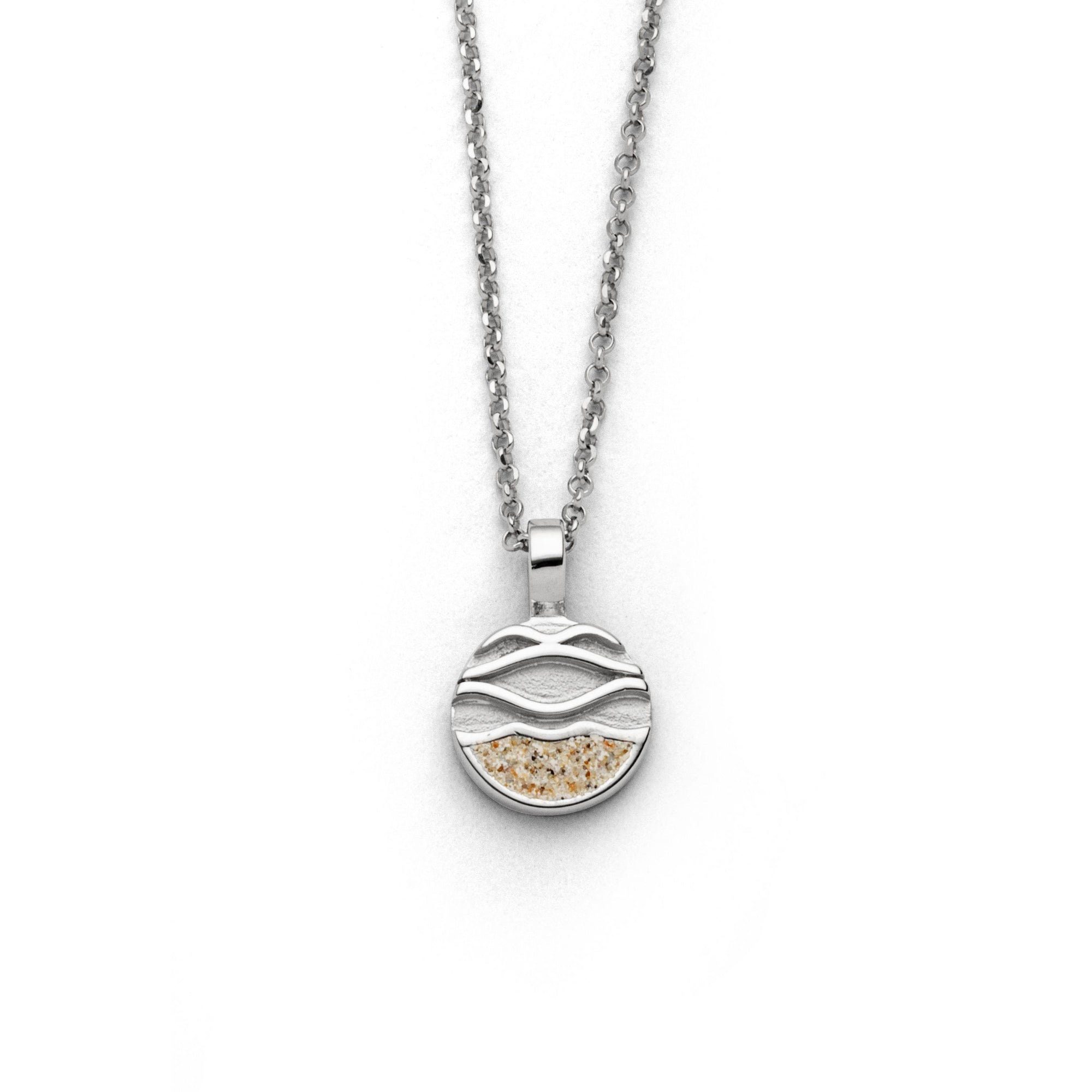 DUR Kette mit Anhänger DUR Schmuck: Kette "Strandwellen 2.0", mit Strandsand, K2665 / K2963