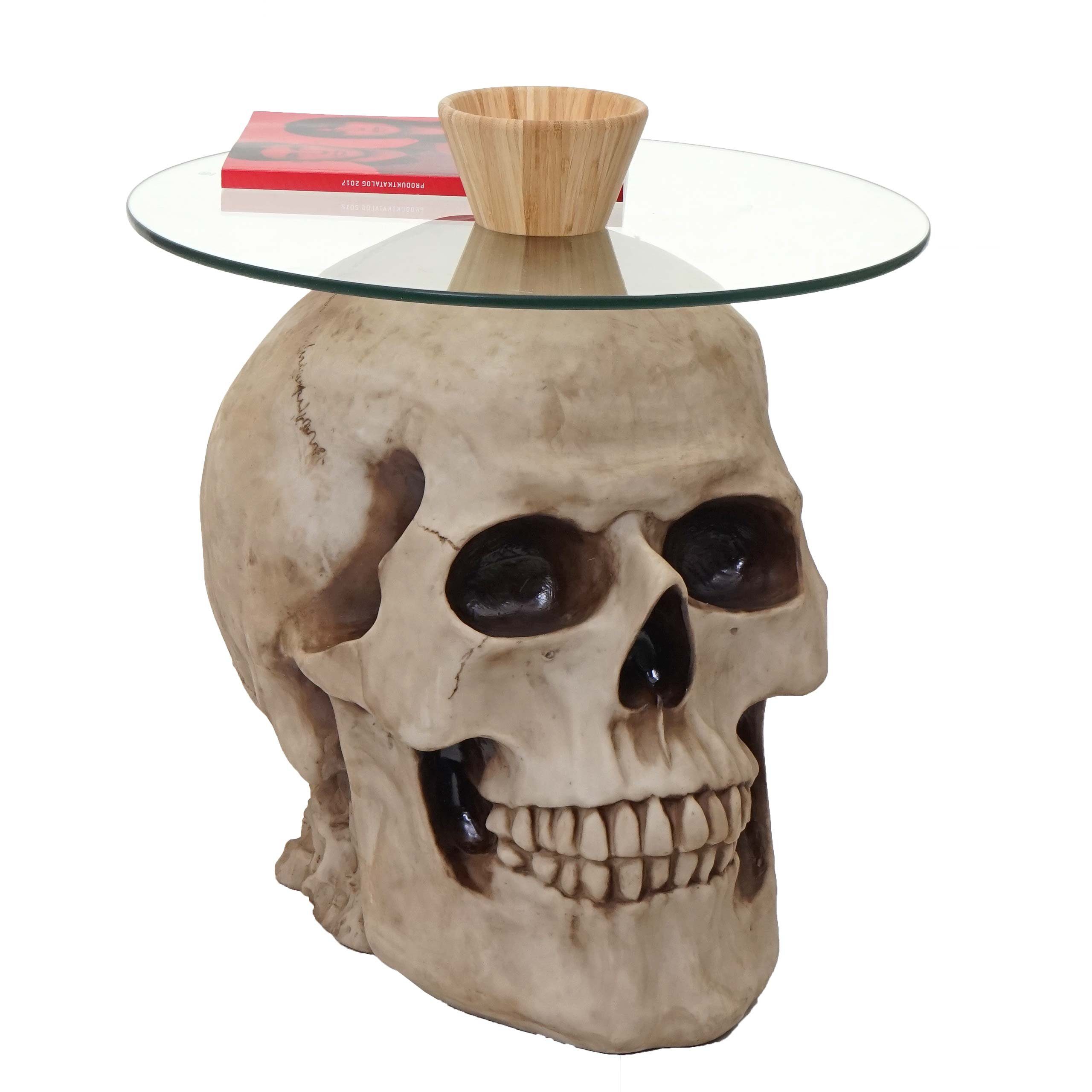 MCW Couchtisch MCW-A19, Totenkopf, Tischplatte aus günstig online kaufen
