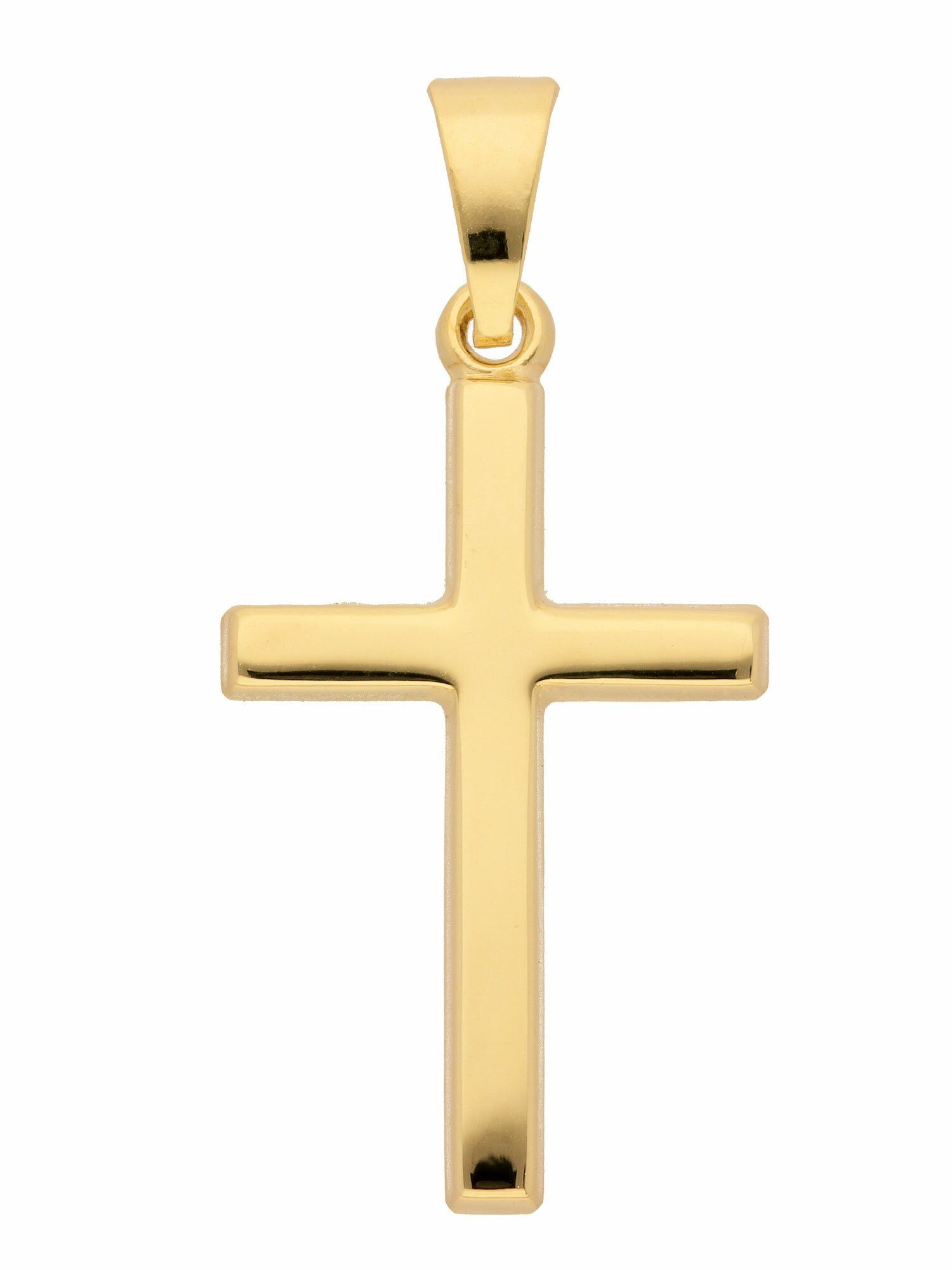 mm Anhänger, 333 12,3 Kreuz Kettenanhänger Maße & Goldschmuck - Gold Höhe Herren, 18,1 - Damen mm Breite Adelia´s für