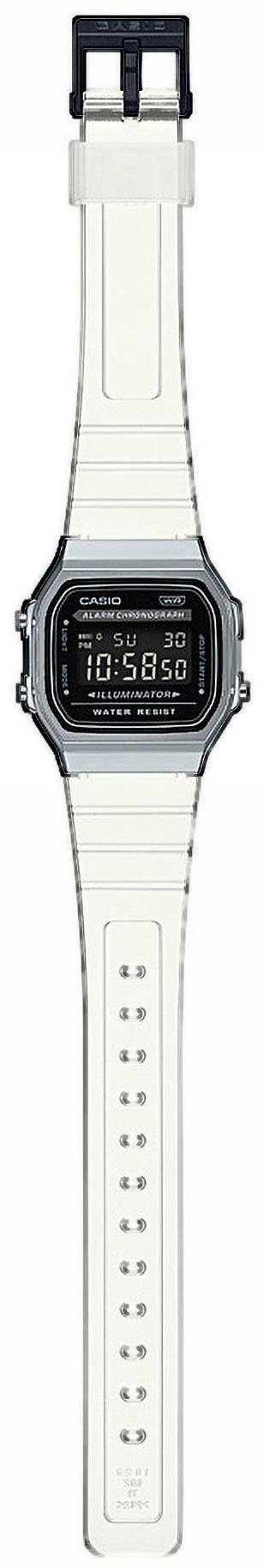 Trendstarker CASIO A168XES-1BEF, Herrenchronograph Chronograph VINTAGE