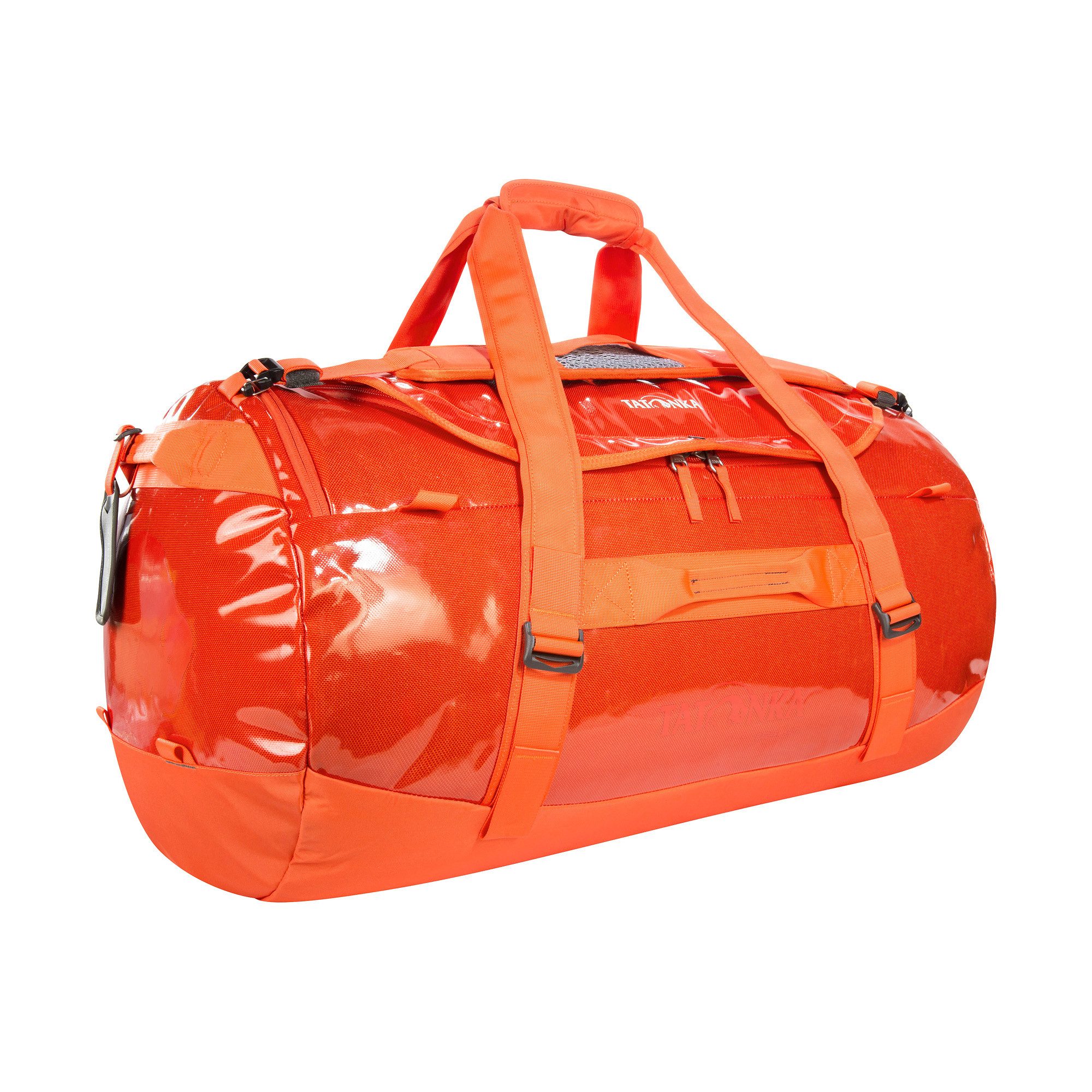 TATONKA® Reisetasche Barrel 85, 85 Liter, verstaubare Rucksackschultergurte, pflegeleichtes Material