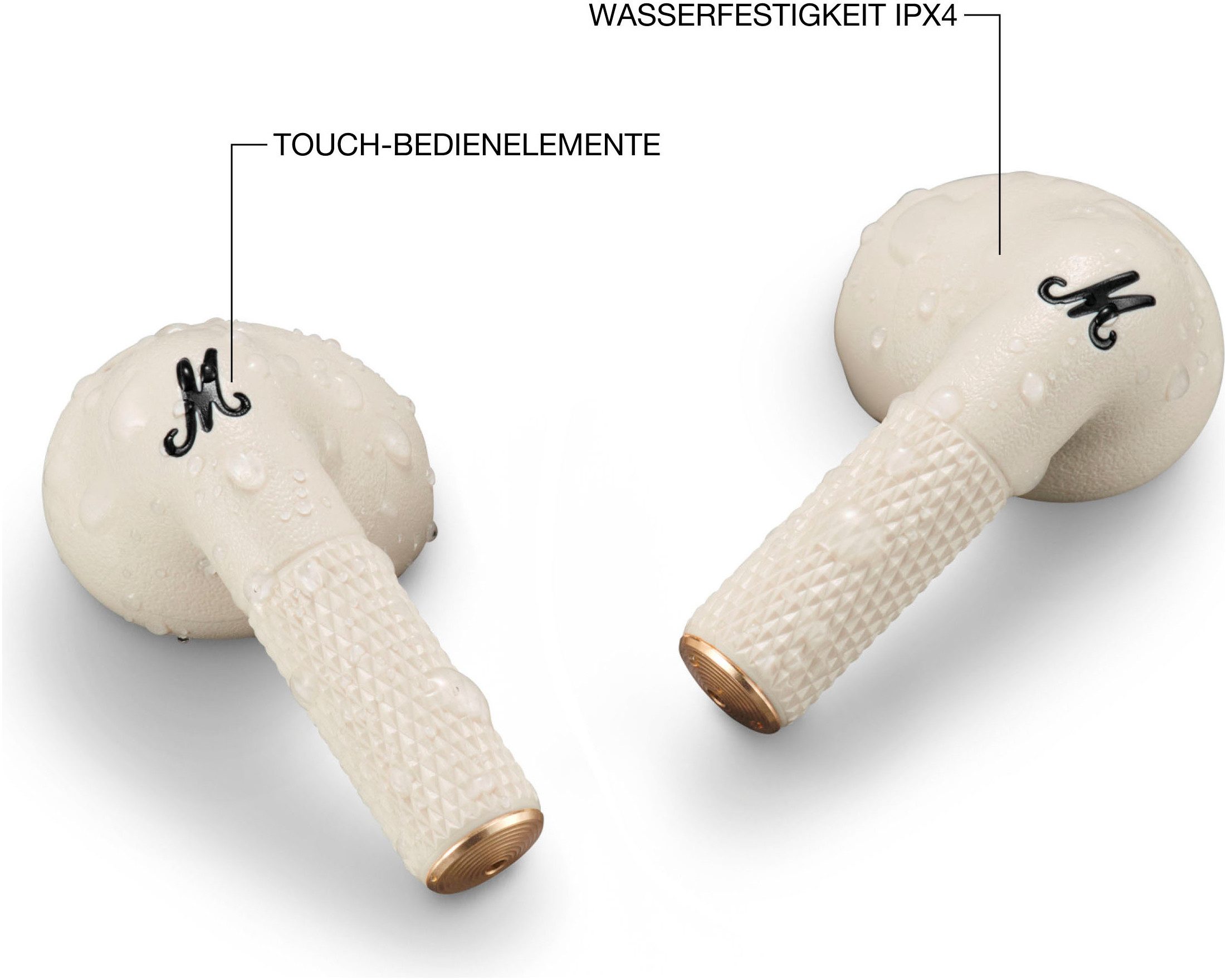 Marshall Minor IV wireless In-Ear-Kopfhörer (Sprachsteuerung, True Wireless, Voice Assistant, Bluetooth)