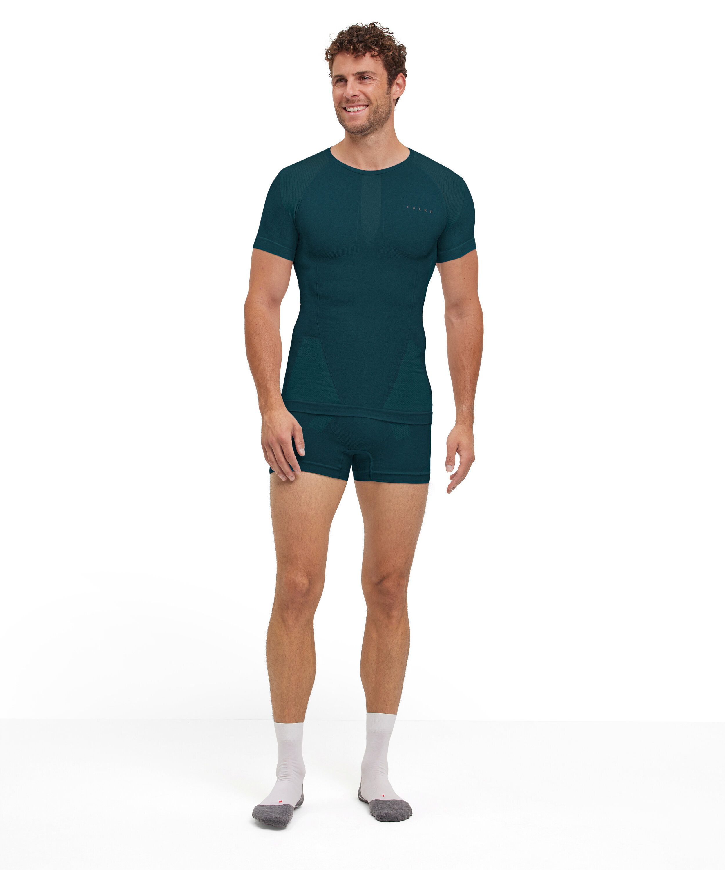 FALKE T-Shirt FALKE Underwear - Kurzarmshirt Warm (1-tlg., 1) thermoregulierend für warme bis kalte Temperaturen