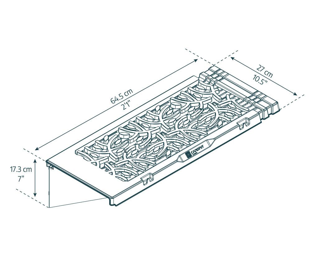 Palram - Canopia Gewächshaus, x 17  | R...