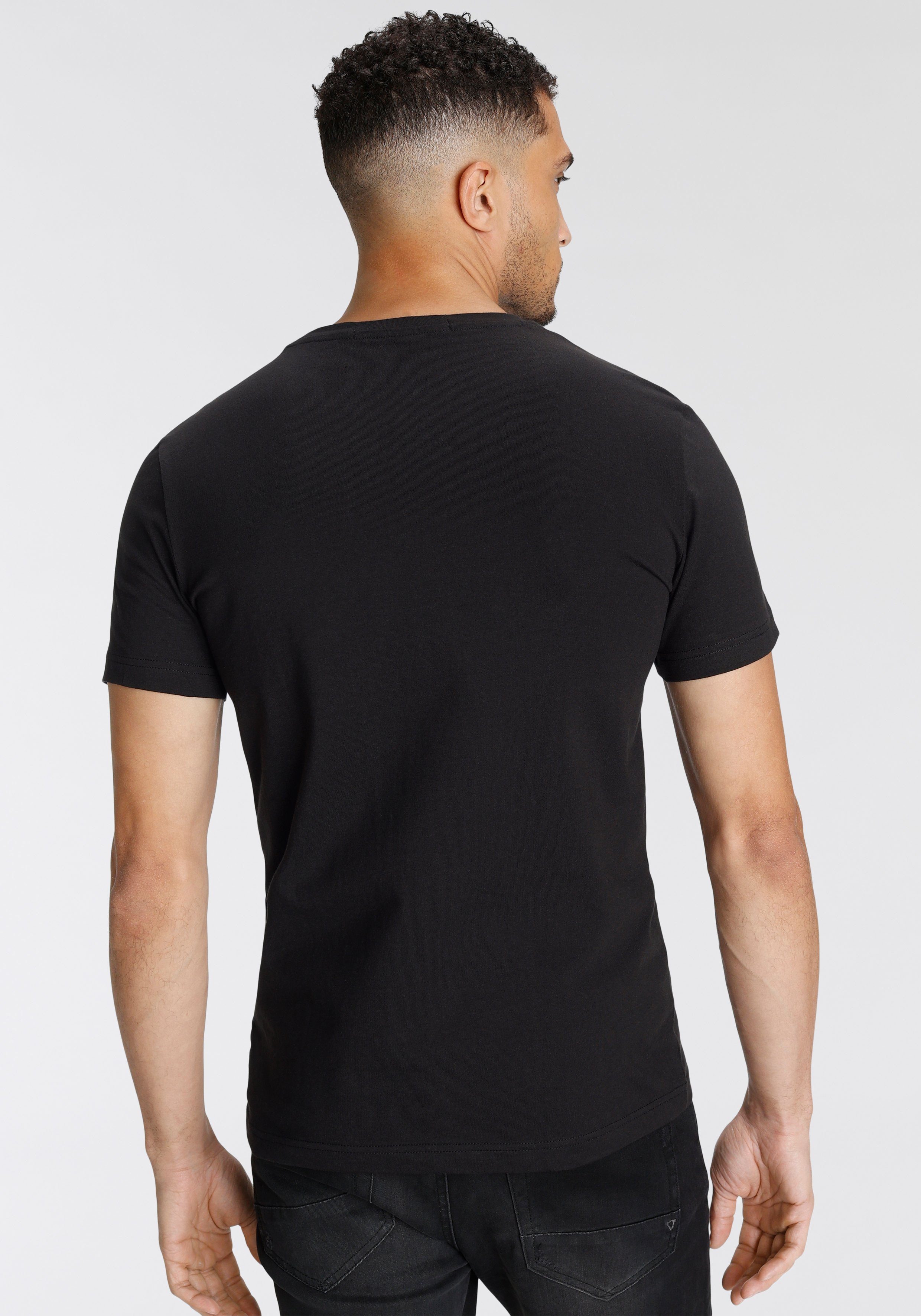 Calvin Klein Jeans T-Shirt Black Salsa Ck TEE INSTITUTIONAL CORE LOGO SLIM 