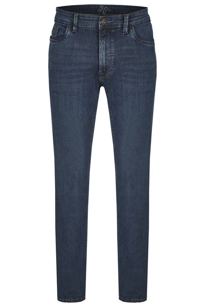 Hattric Straight-Jeans blue stone