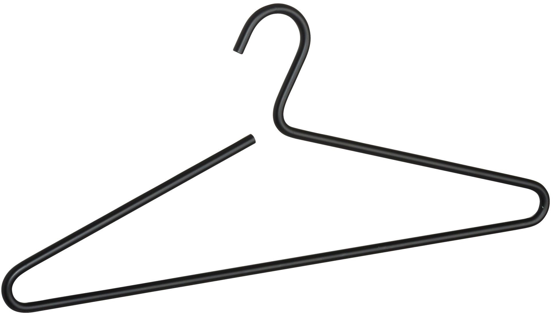 WENKO Kleiderbügel Modell Lux, (Set, 5-tlg), Garderobenbügel aus Aluminium, günstig online kaufen