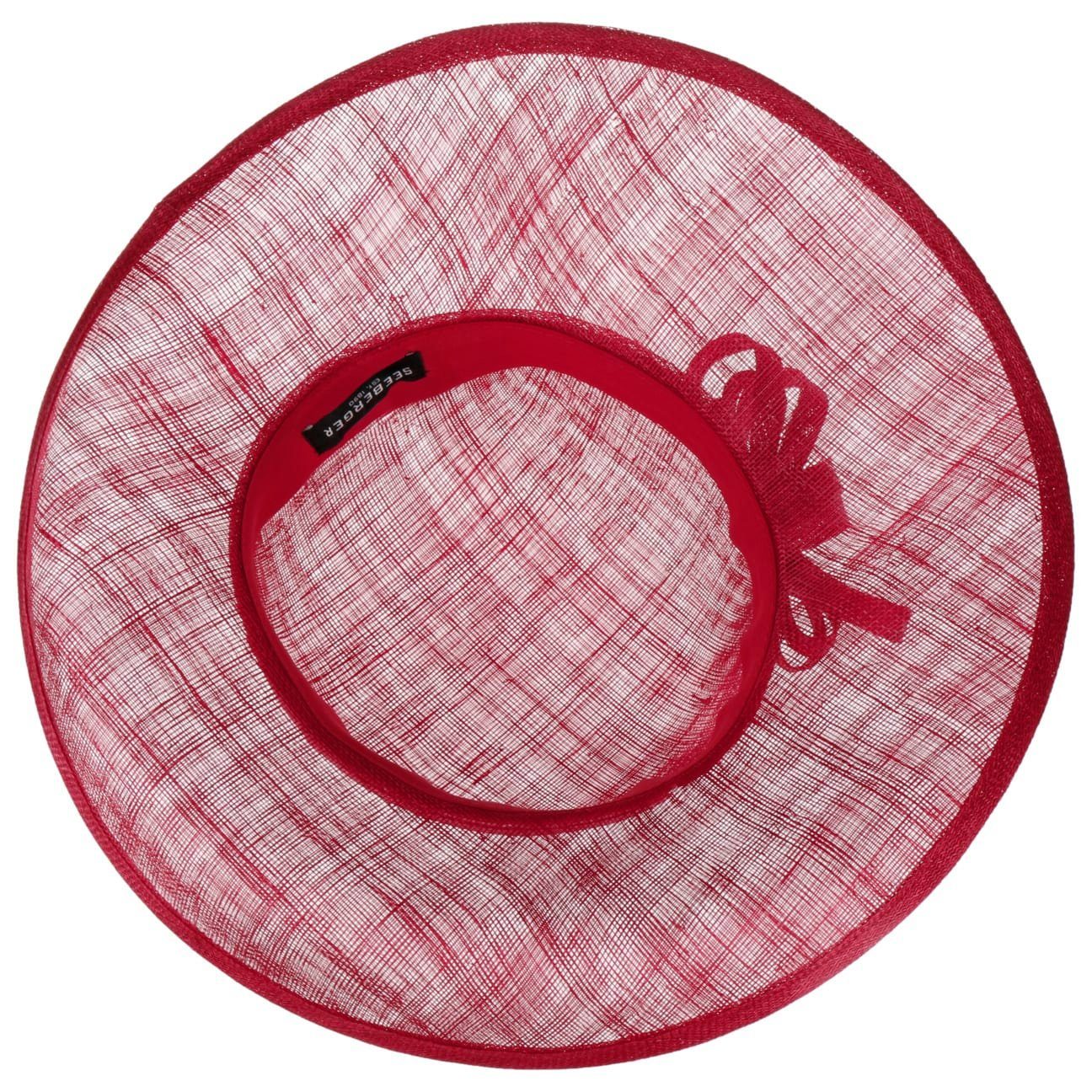 Seeberger Strohhut (1-St) Strohhut mit Ripsband