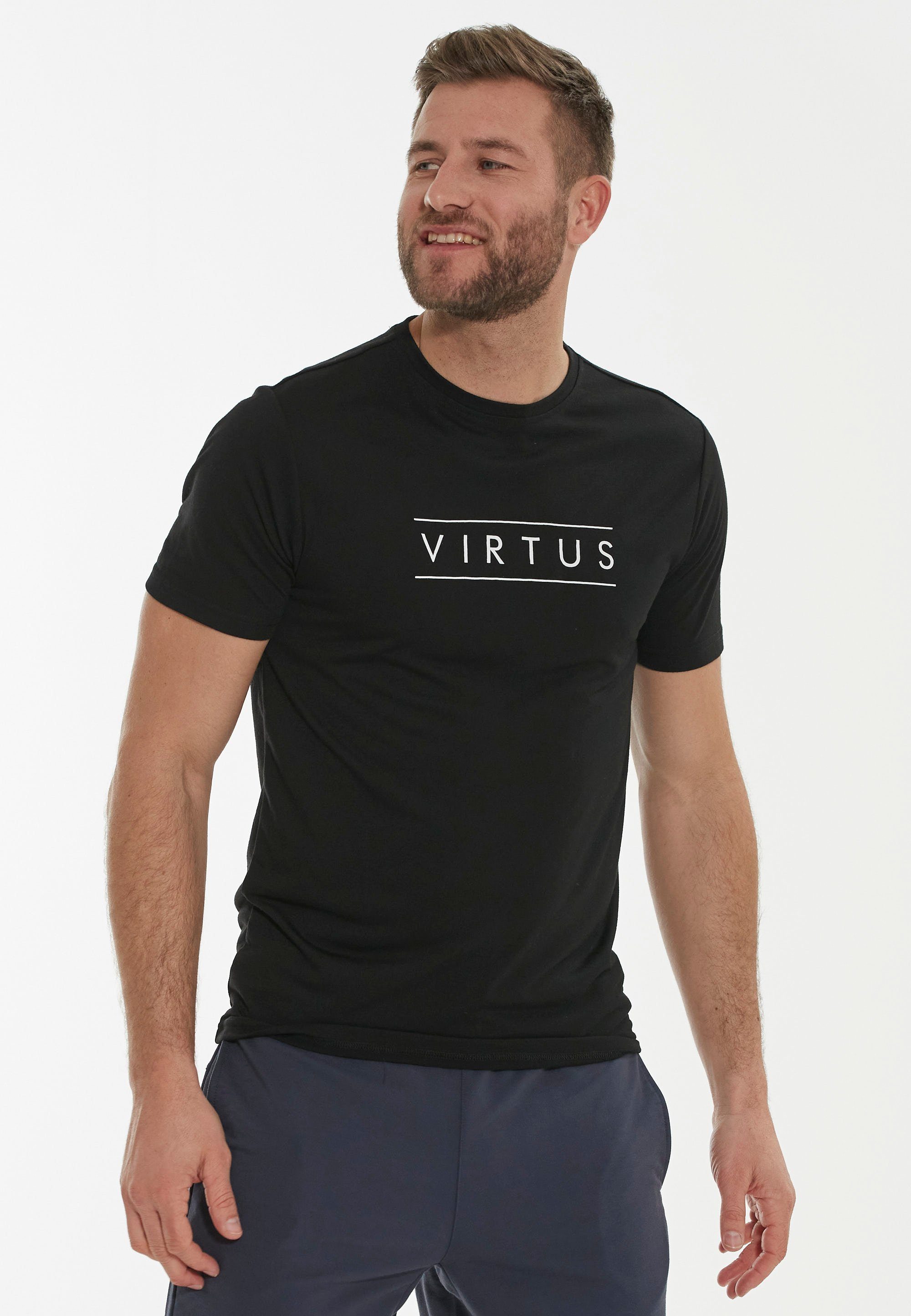 Virtus Funktionsshirt Estend mit Quick-Dry-Funktion schwarz