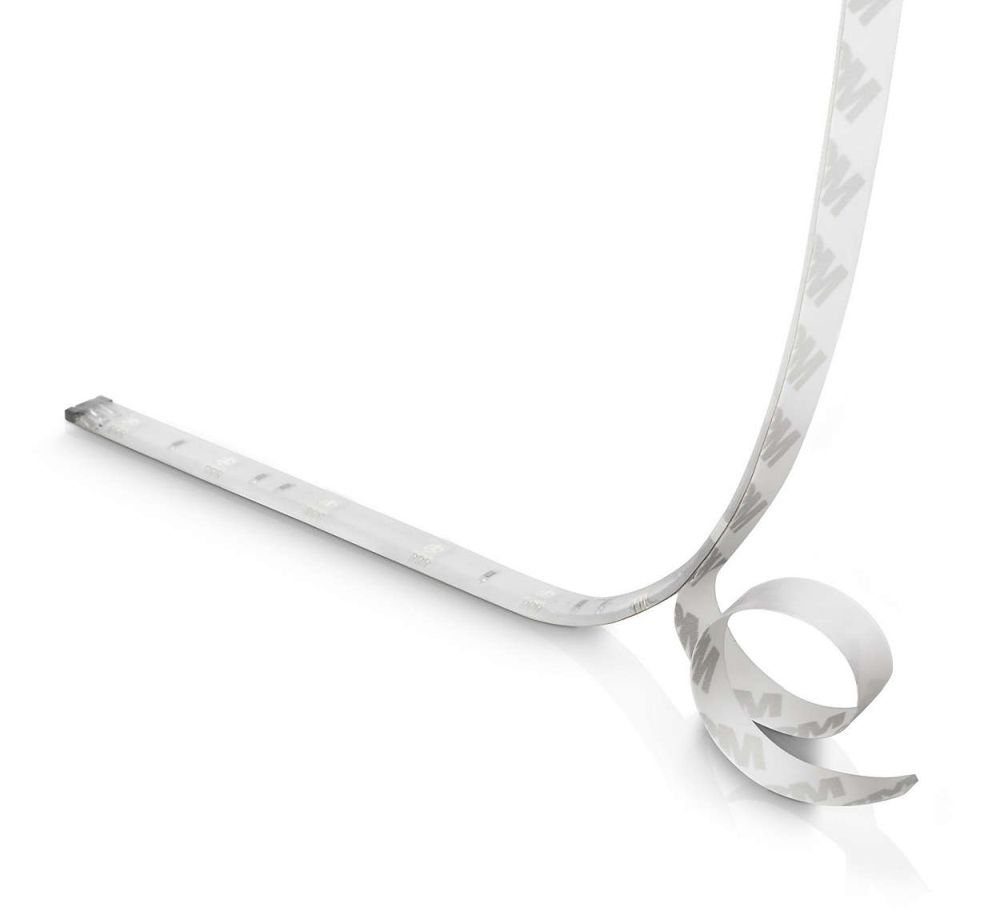 Philips Lighting LED Lichtleiste Philips LED Lichtstreifen 1 meter 6W weiss & bunt, LED fest integriert, Farbwechsler