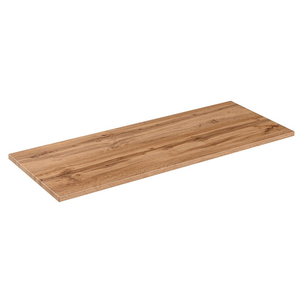 Lomadox Waschtischplatte SOLNA-56-CASHMERE, 120 cm breit in Eiche