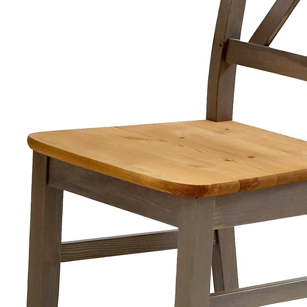 Pharao24 Hochlehner Meridus (Set, 2 St), aus Massivholz