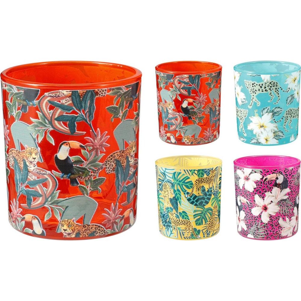 Koopmann Dekoobjekt Windlicht - Dschungel - 1 Stück