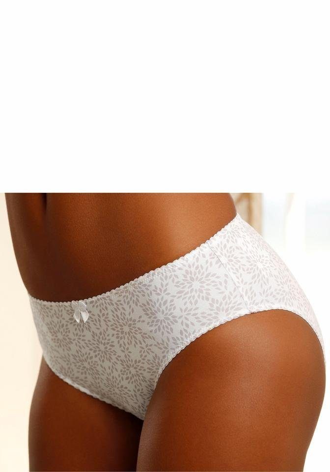 Nuance by Lascana Slip hoch geschnittener Slip aus Baumwolle